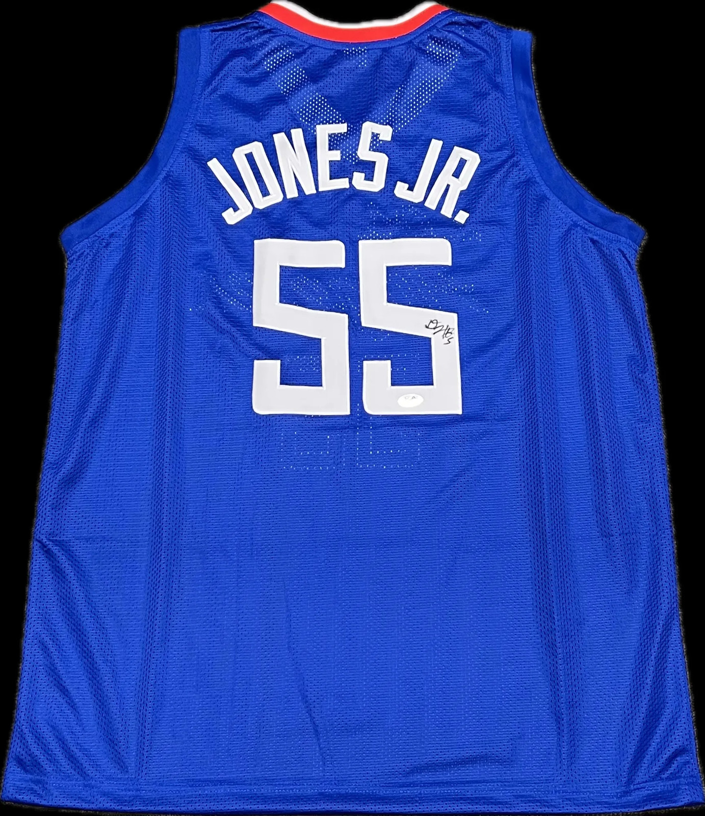 Derrick Jones Jr Signed Los Angeles Clippers Jersey