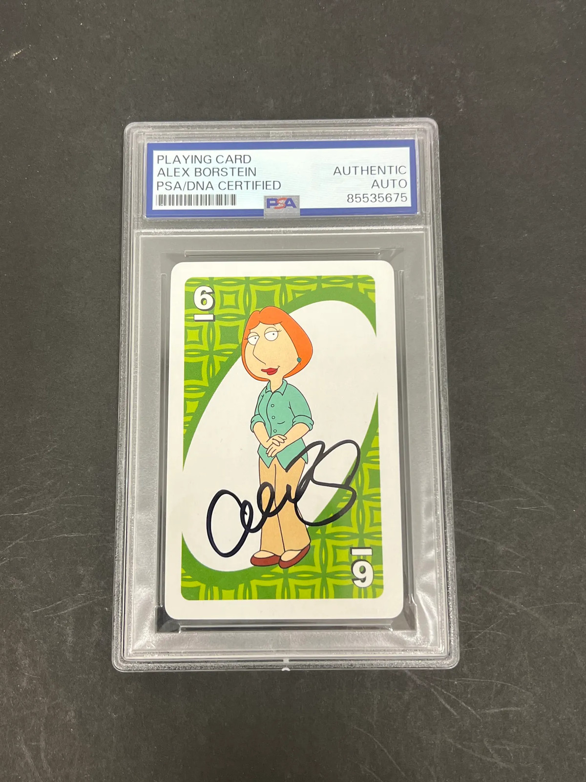 2004 Family Guy Alex Borstein #6 Signed Card PSA Autographed