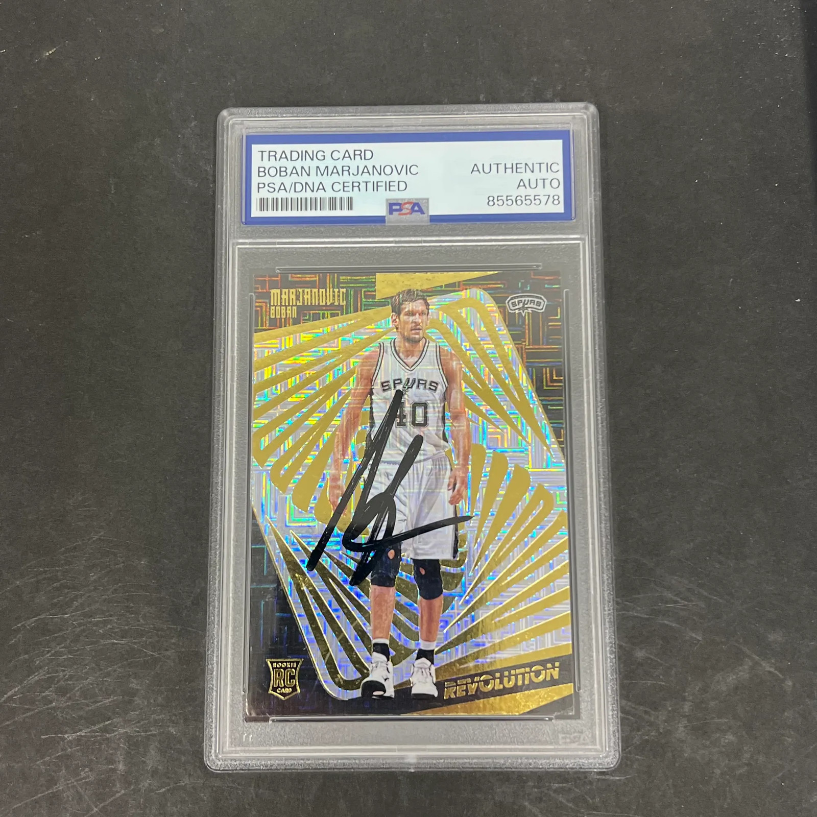 Boban Marjanovic 2015-16 Panini Revolution Basketball#116 Signed Card PSA Auth