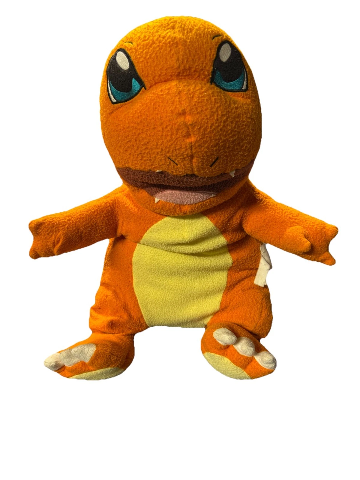 1999 Pokemon Charmander Plush Pillow Pal Toy Jumbo 24” Stuffed Animal Vintage