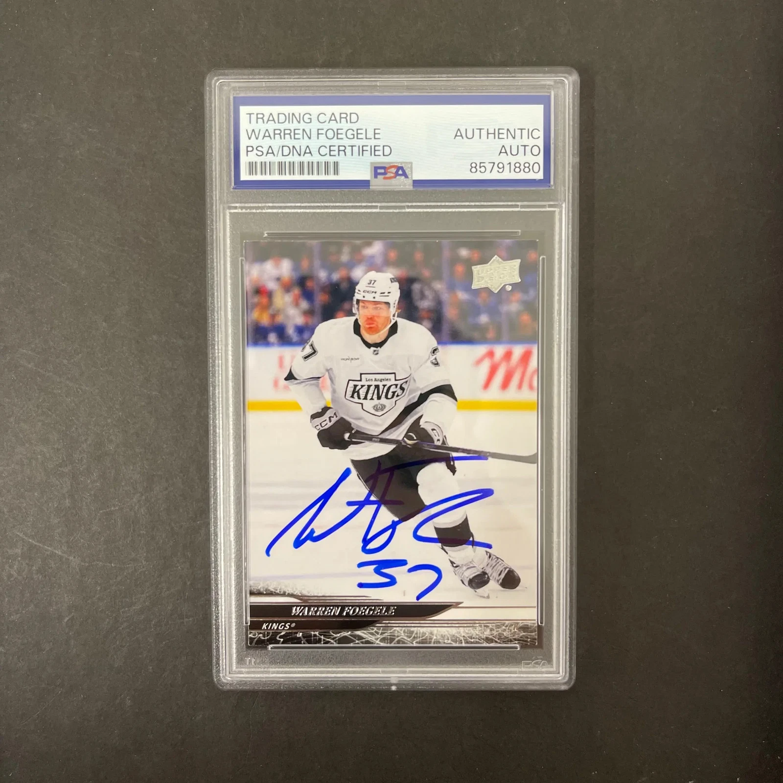 Warren Foegele 2024-25 Upper Deck Extended Series Signed Card PSA Autographed