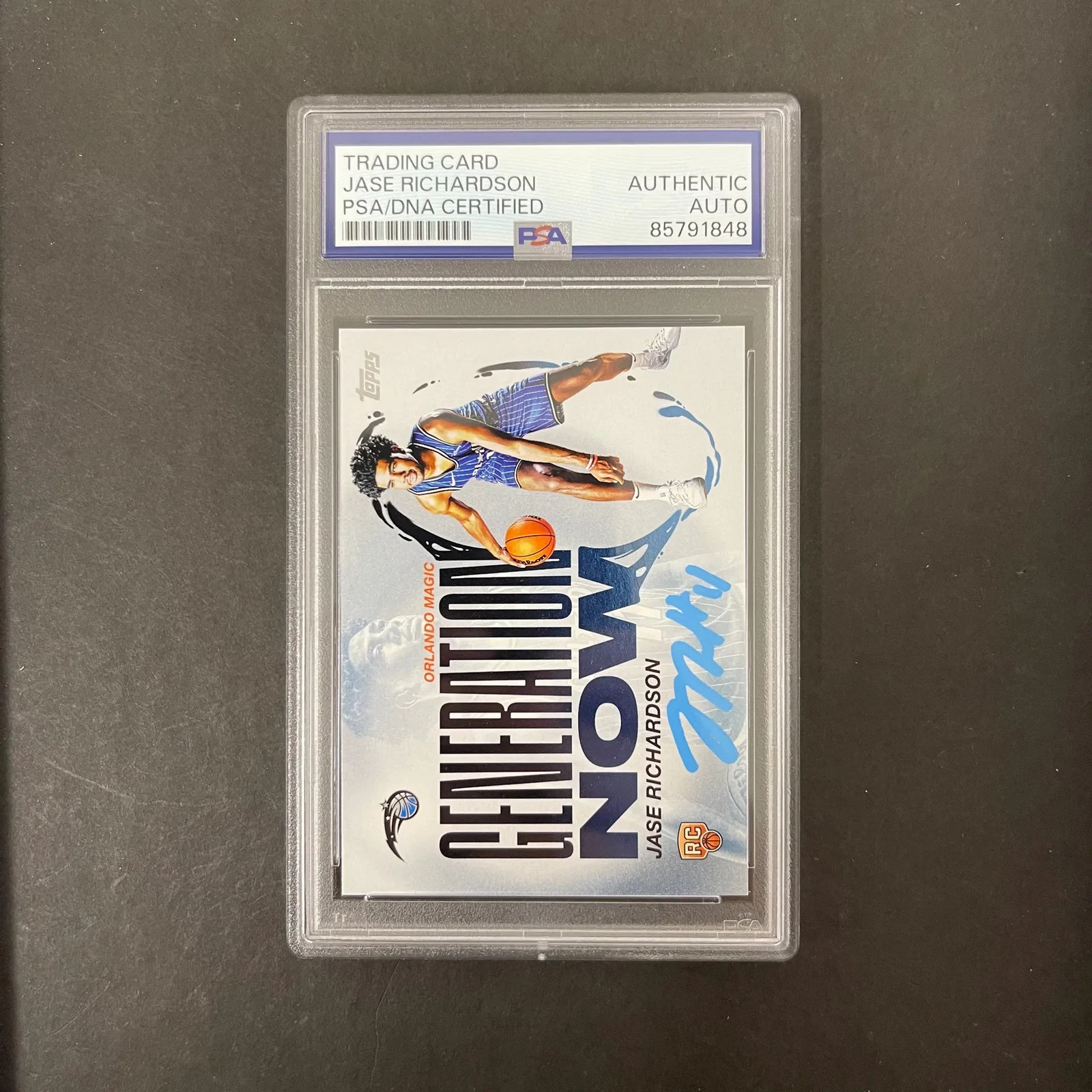 Jase Richardson 2025 Topps Generation#GN-25 Signed Card PSA Autographed