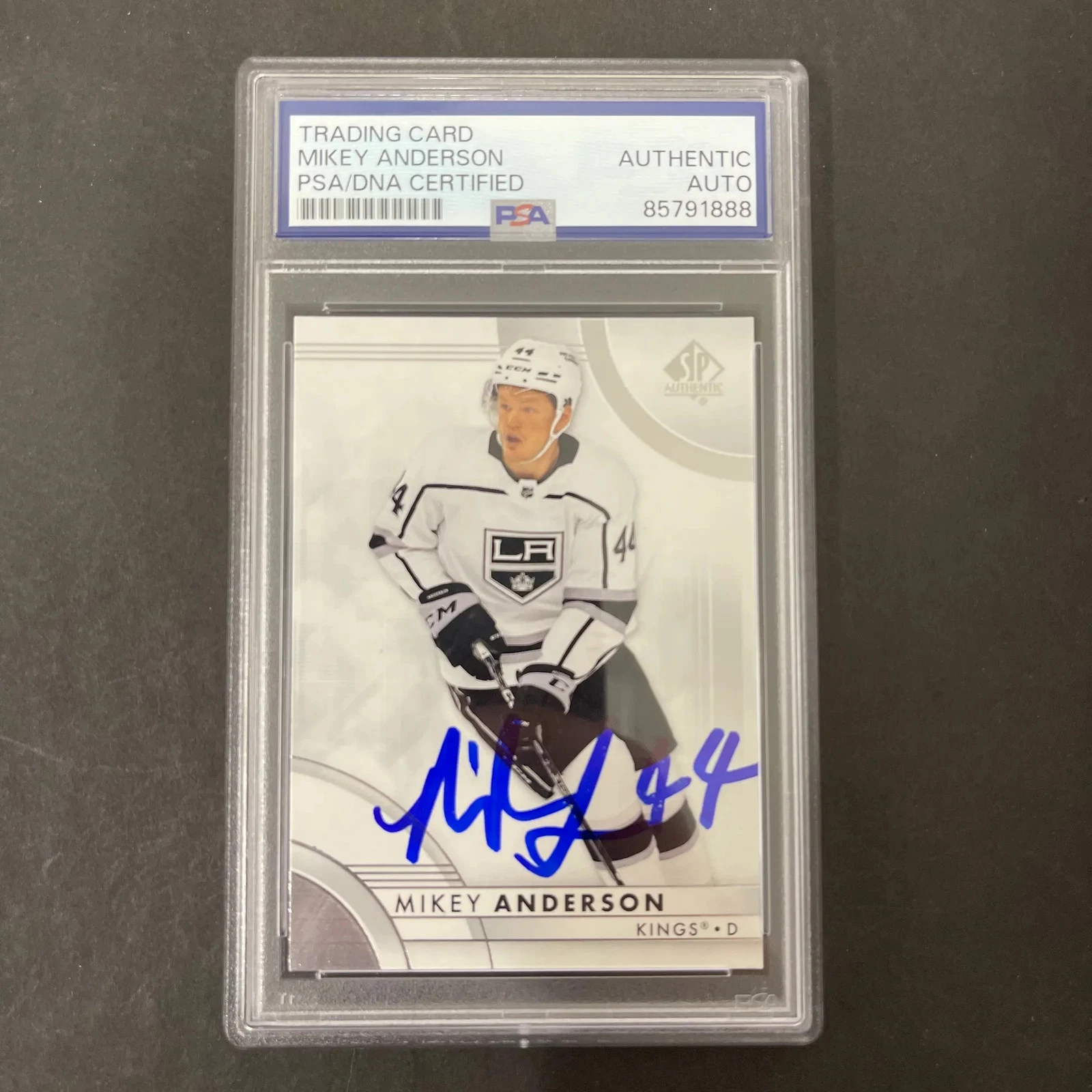 Mikey Anderson 2023-24 Upper Deck SP Authentic#95 Signed Card PSA Autographed