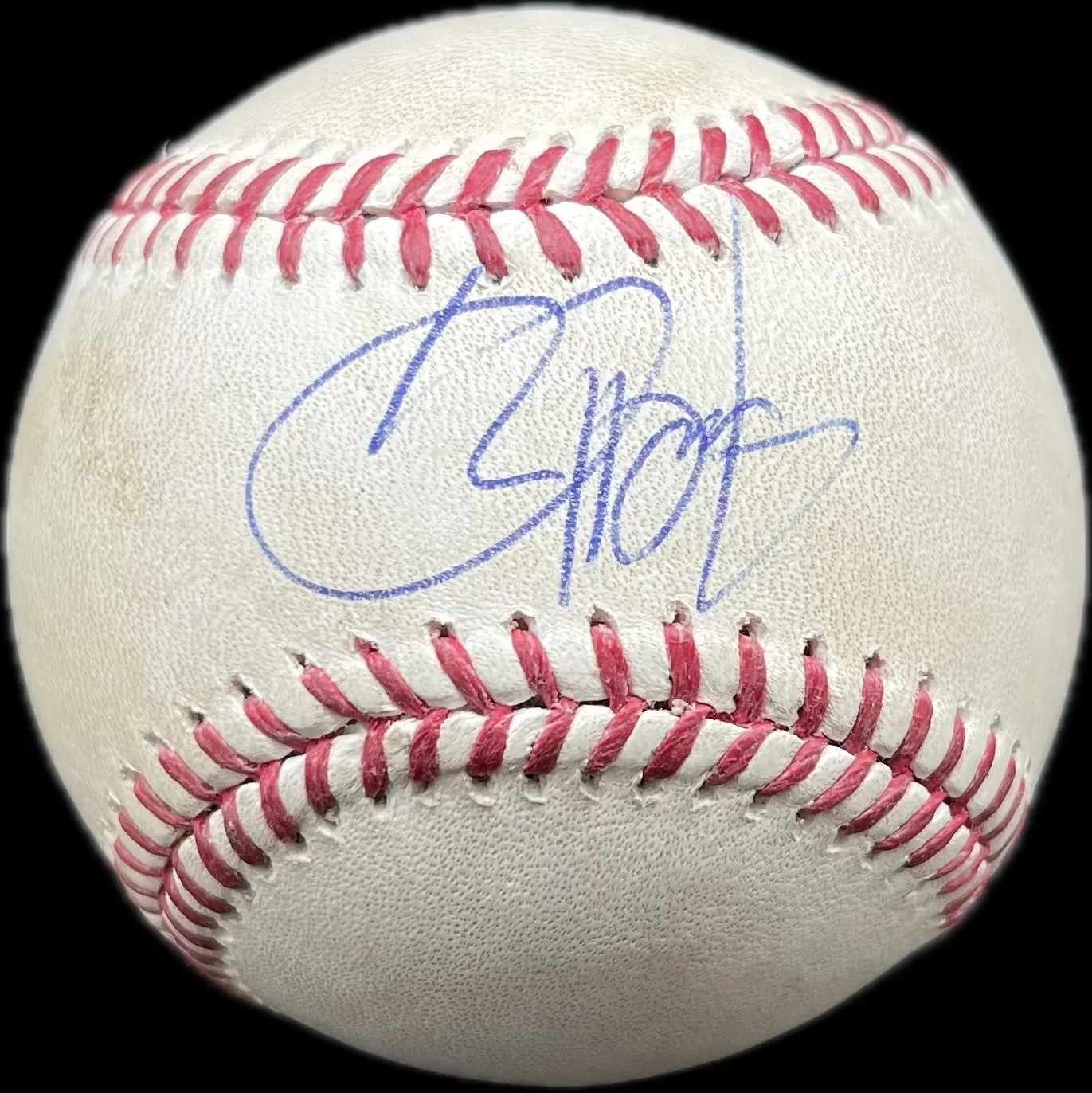 Steve Cishek and Jed Hoyer Signed Baseball MLB PSA