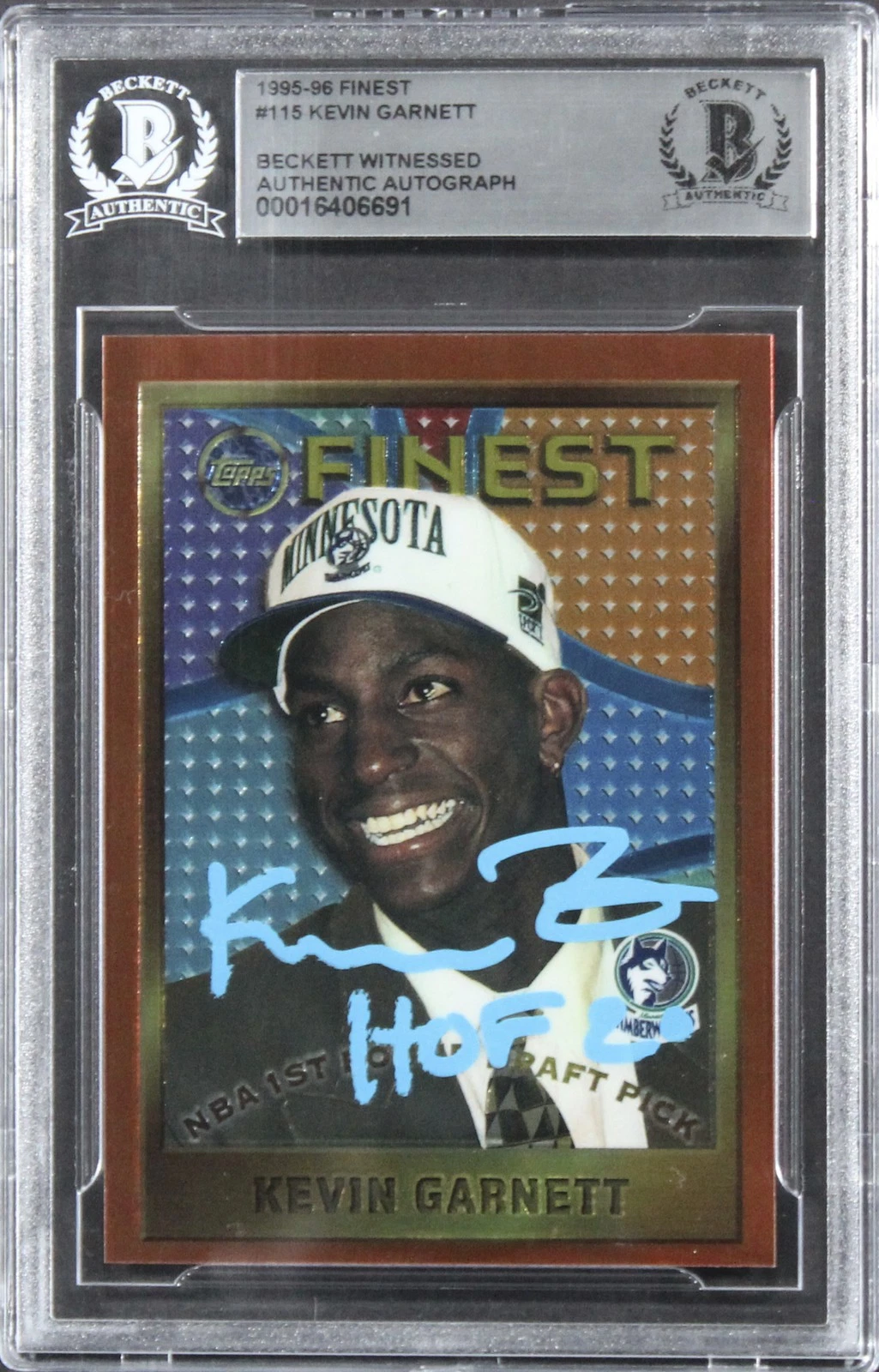 Timberwolves Kevin Garnett 