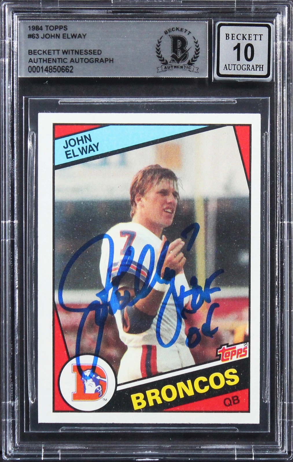 Broncos John Elway 