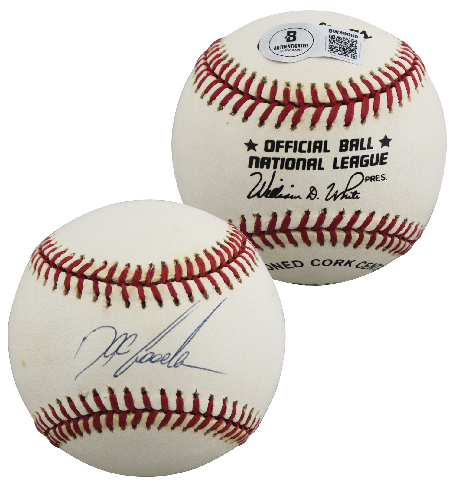 Mets Doc Gooden Authentic Signed William White ONL Baseball BAS #BW89060