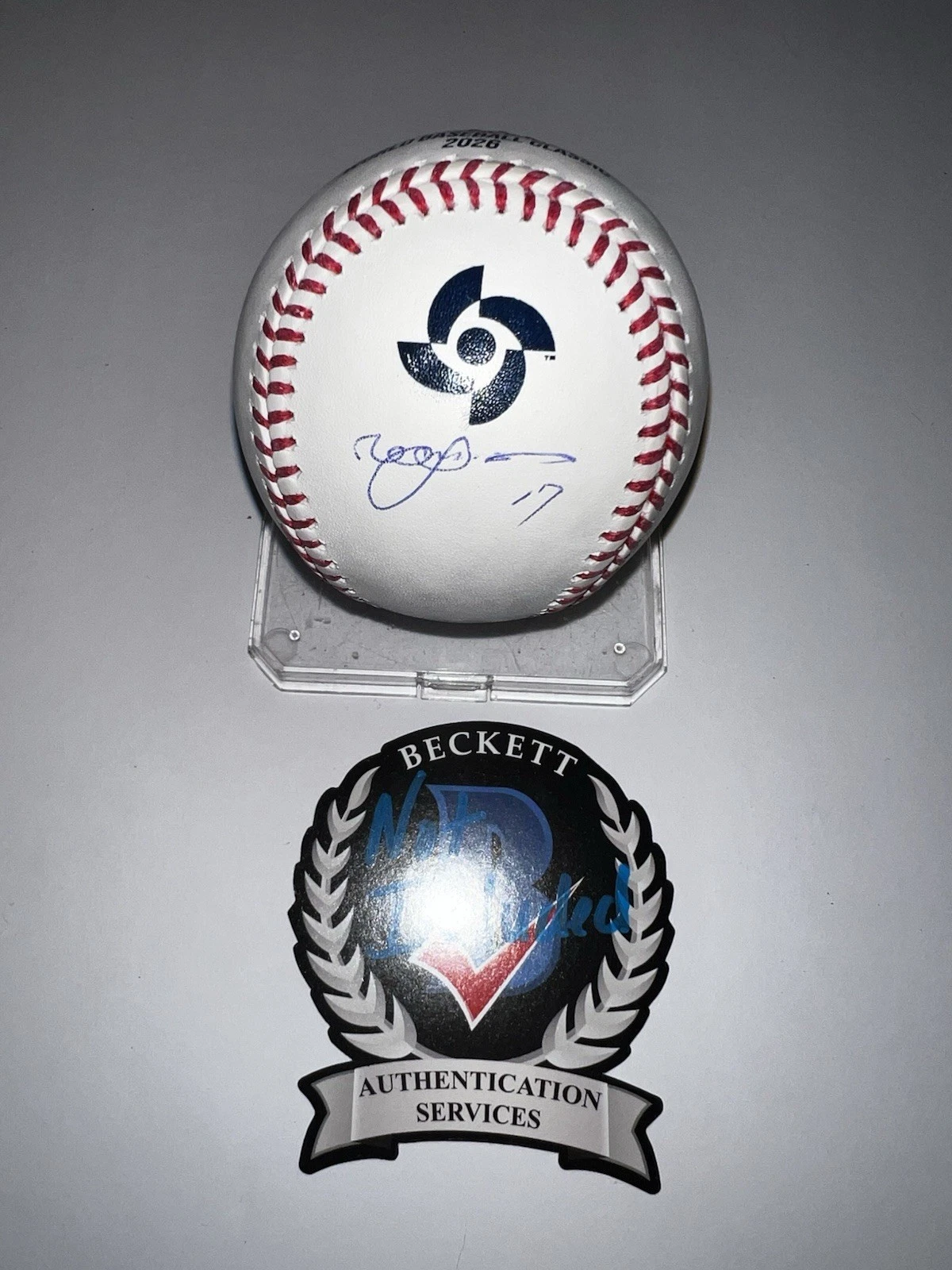 Yusei Kikuchi Signed Official 2026 World Baseball Classic Baseball Beckett