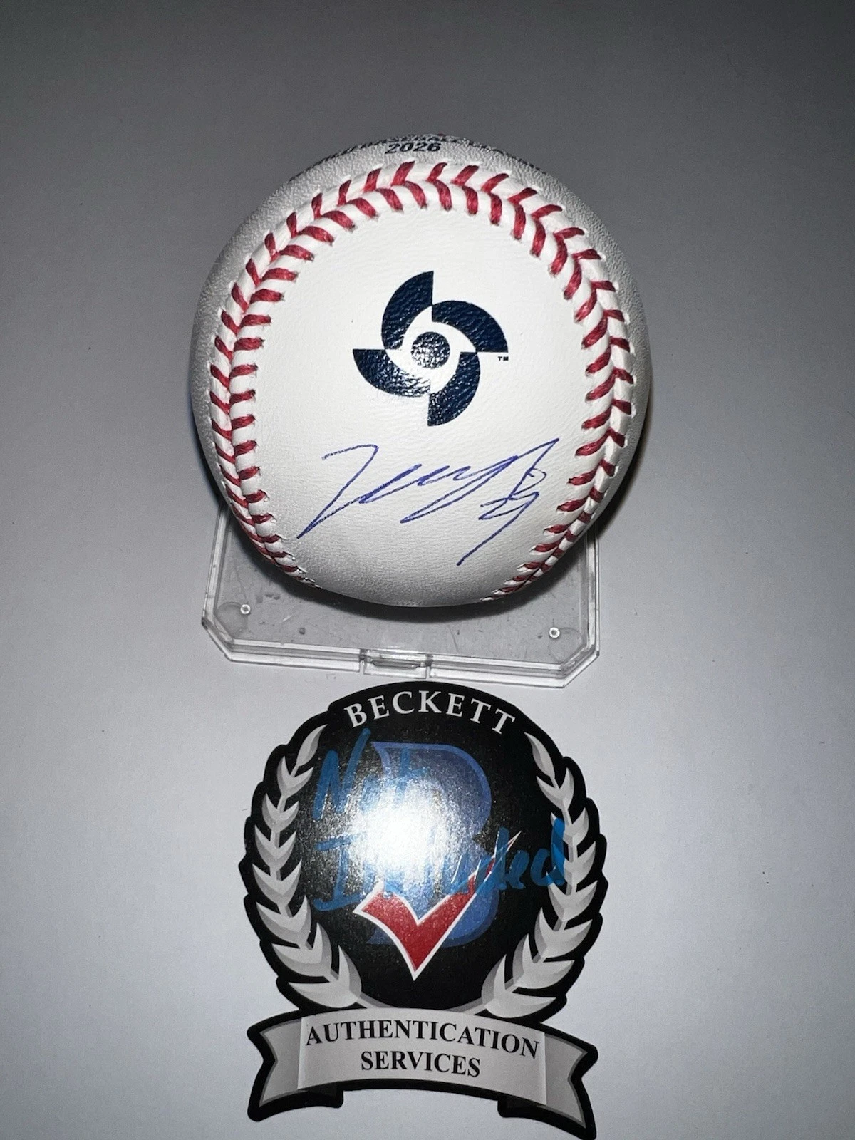 Kazuma Okamoto Signed Official 2026 World Baseball Classic Baseball Beckett