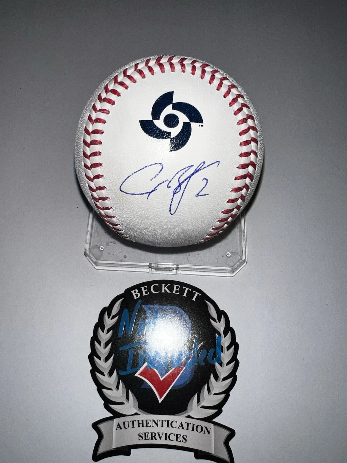 Alex Bregman Signed Official 2026 World Baseball Classic Baseball Beckett