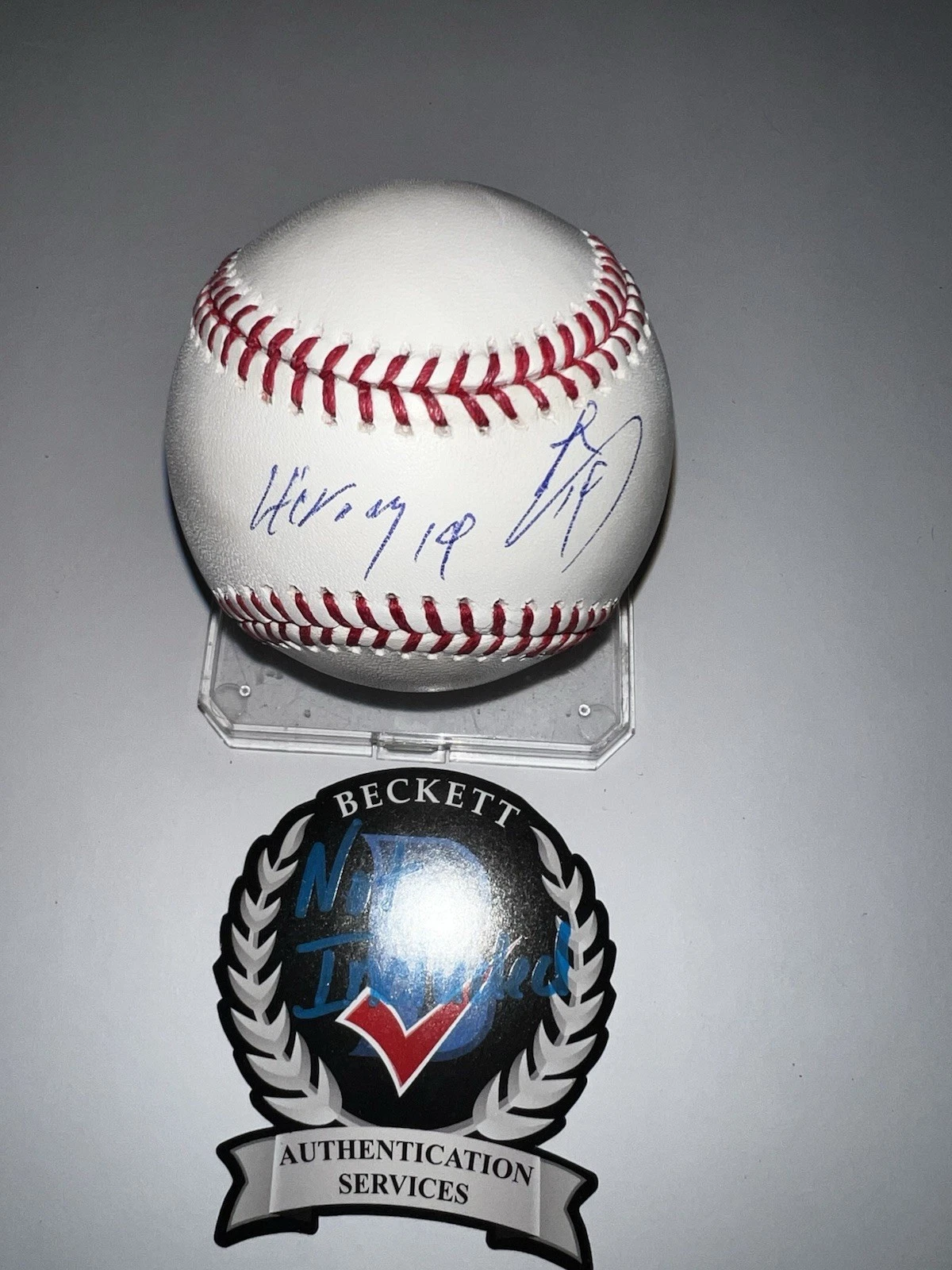 Hiromi Itoh Signed Official Major League Baseball Samurai Japan Beckett #2