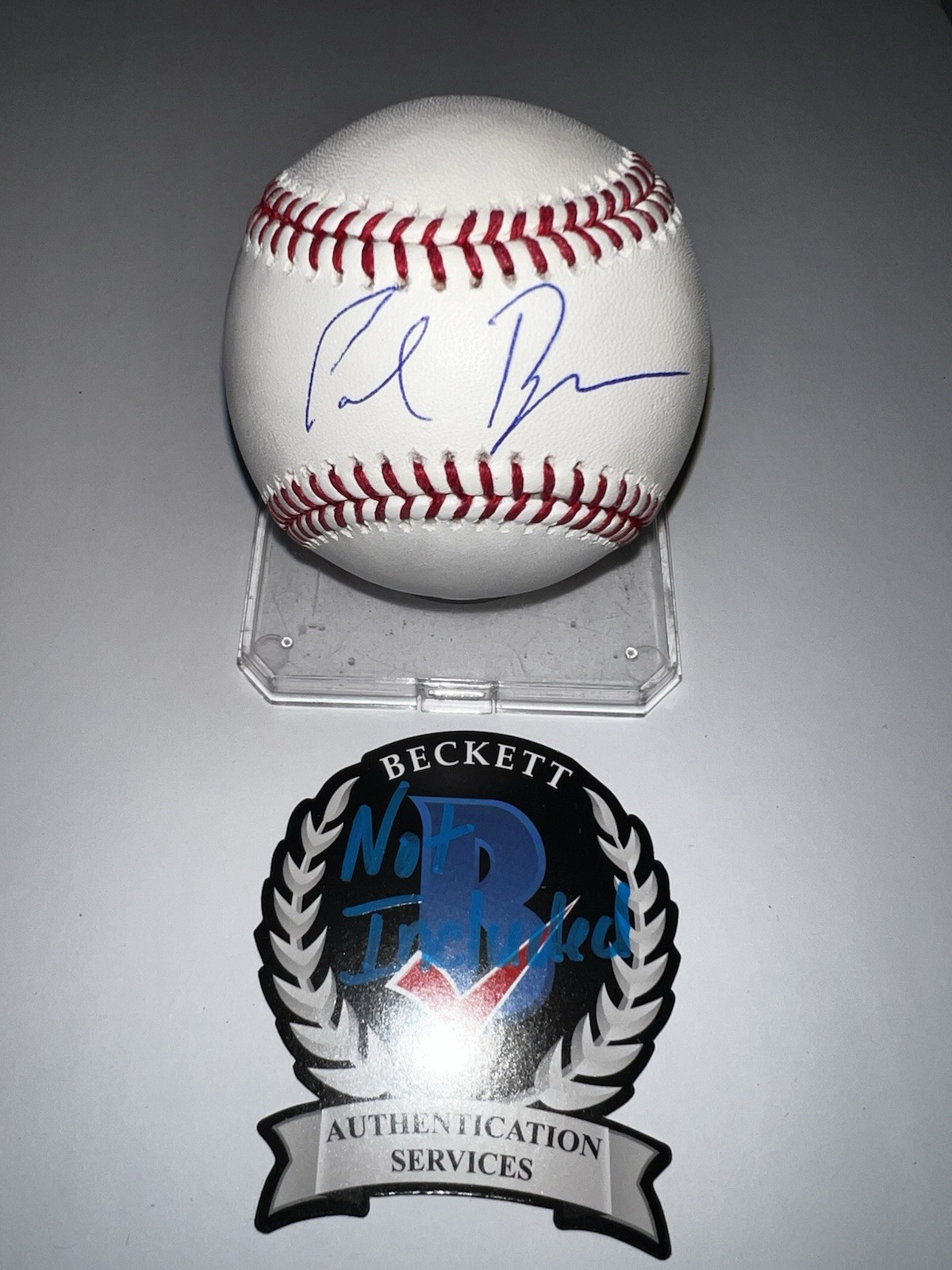 Paul Ryan Signed Official Major League Baseball Speaker Of The House Beckett