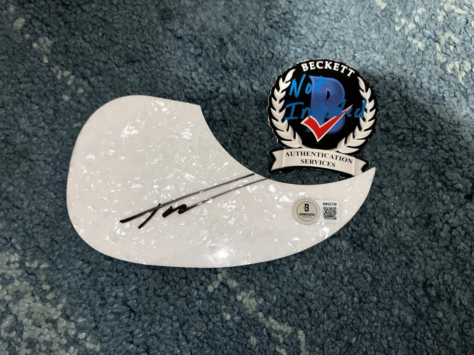 Tucker Wetmore Signed Acoustic Pickguard Country Music Superstar Beckett #2