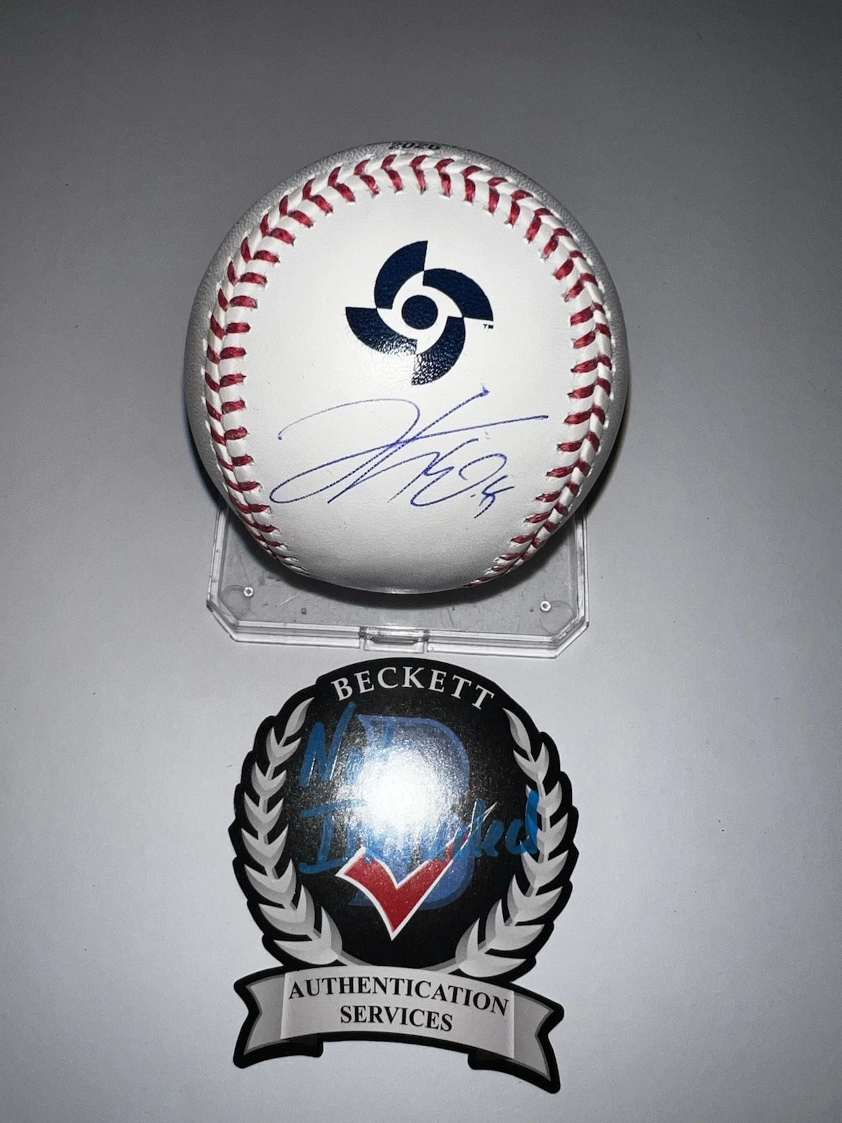 Kim Do-yeong Signed Official 2026 World Baseball Classic Baseball Beckett