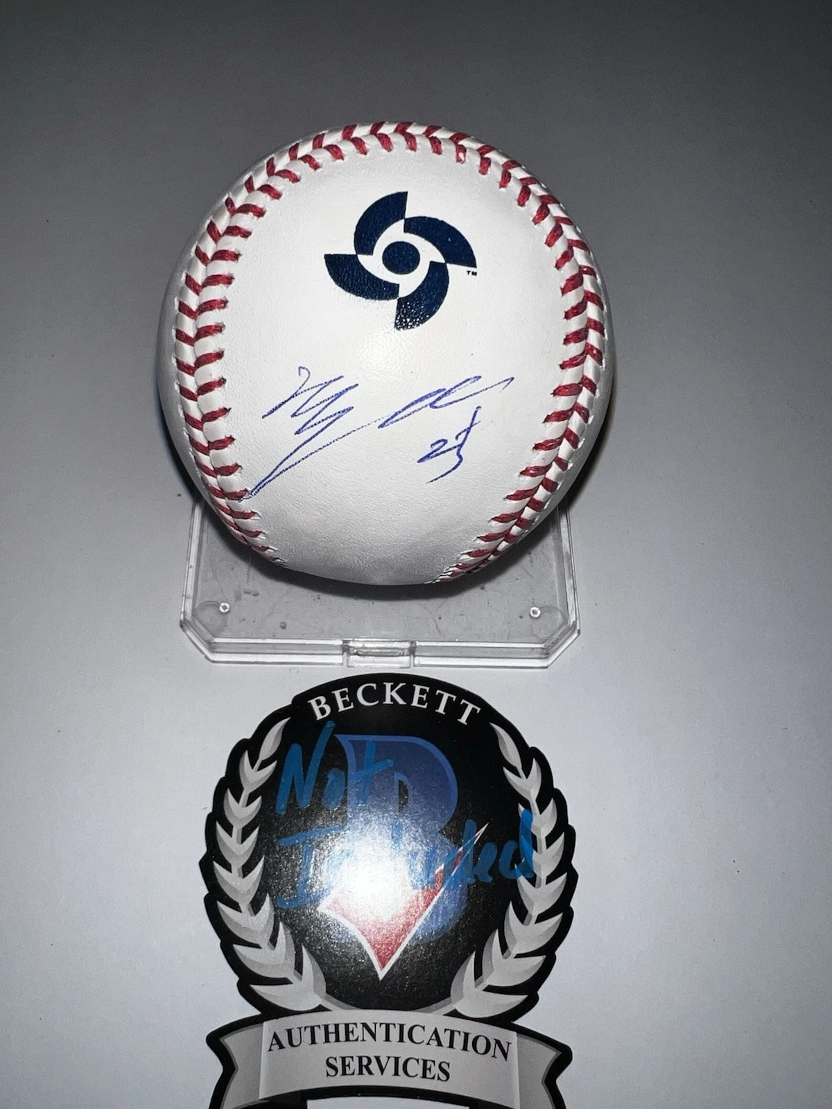 Kazuma Okamoto Signed Official 2026 World Baseball Classic Baseball Beckett #2