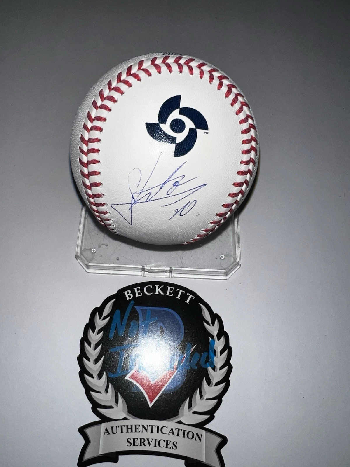 Ukyo Shuto Signed Official 2026 World Baseball Classic Baseball Beckett