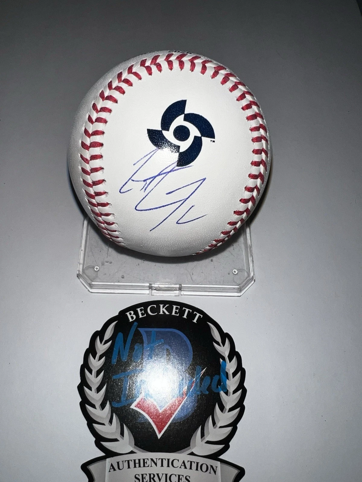Geraldo Perdomo Signed Official 2026 World Baseball Classic Baseball Beckett