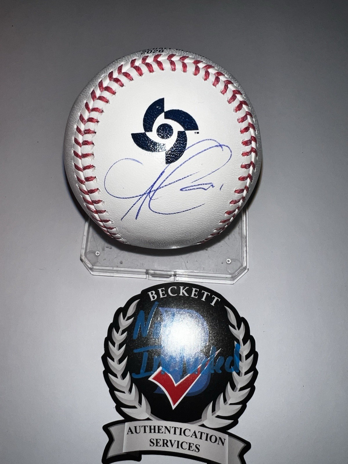 Ozzie Albies Signed Official 2026 World Baseball Classic Baseball Beckett