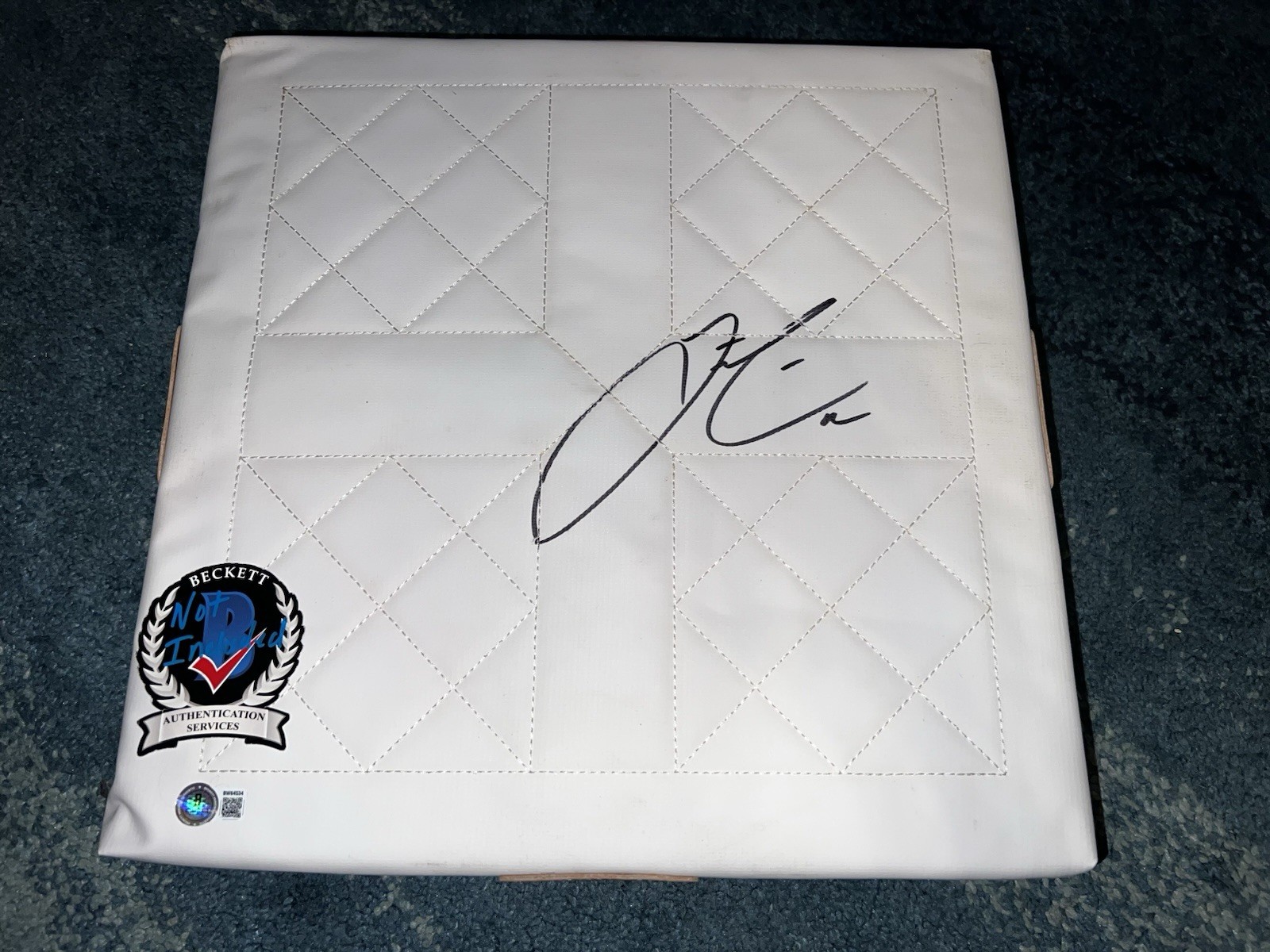 Francisco Lindor Signed Full Size Base New York Mets Superstar Beckett