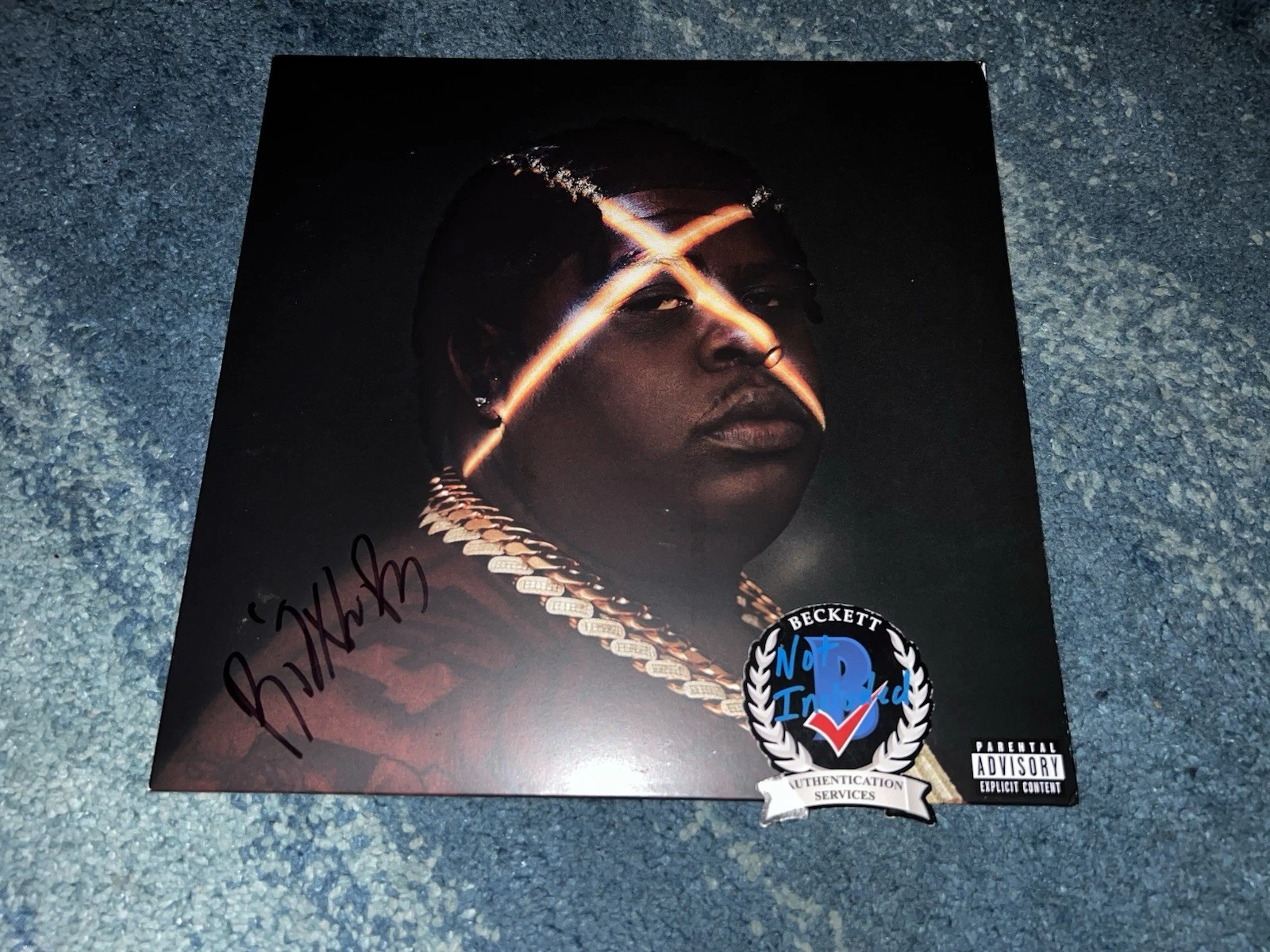 BigXthaPlug Signed Take Care Vinyl Rap Superstar Legend Beckett #2