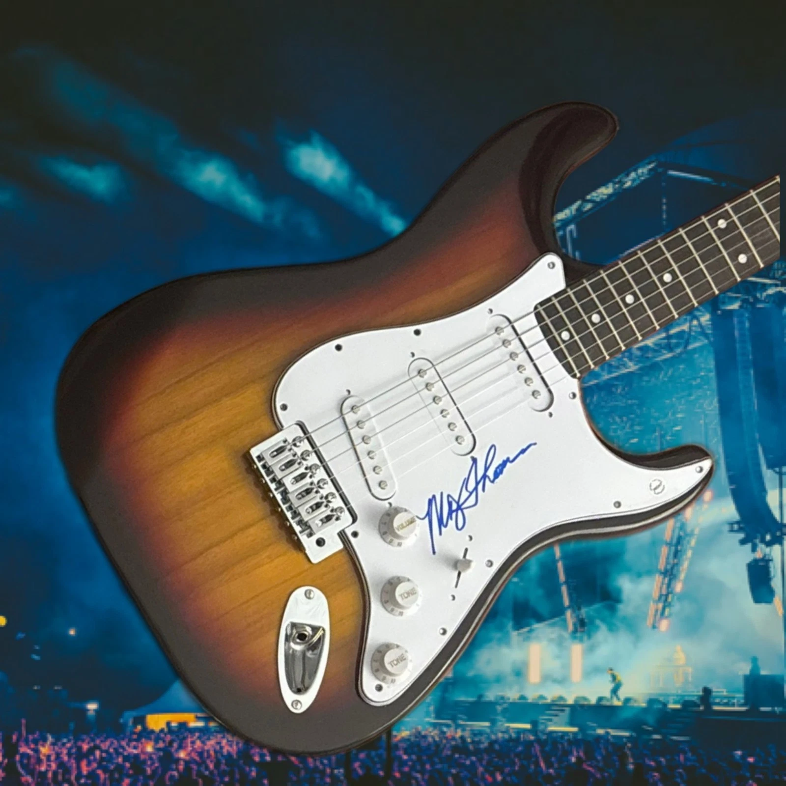 GFA Jefferson Starship  * MICKEY THOMAS *  Signed Electric Guitar COA