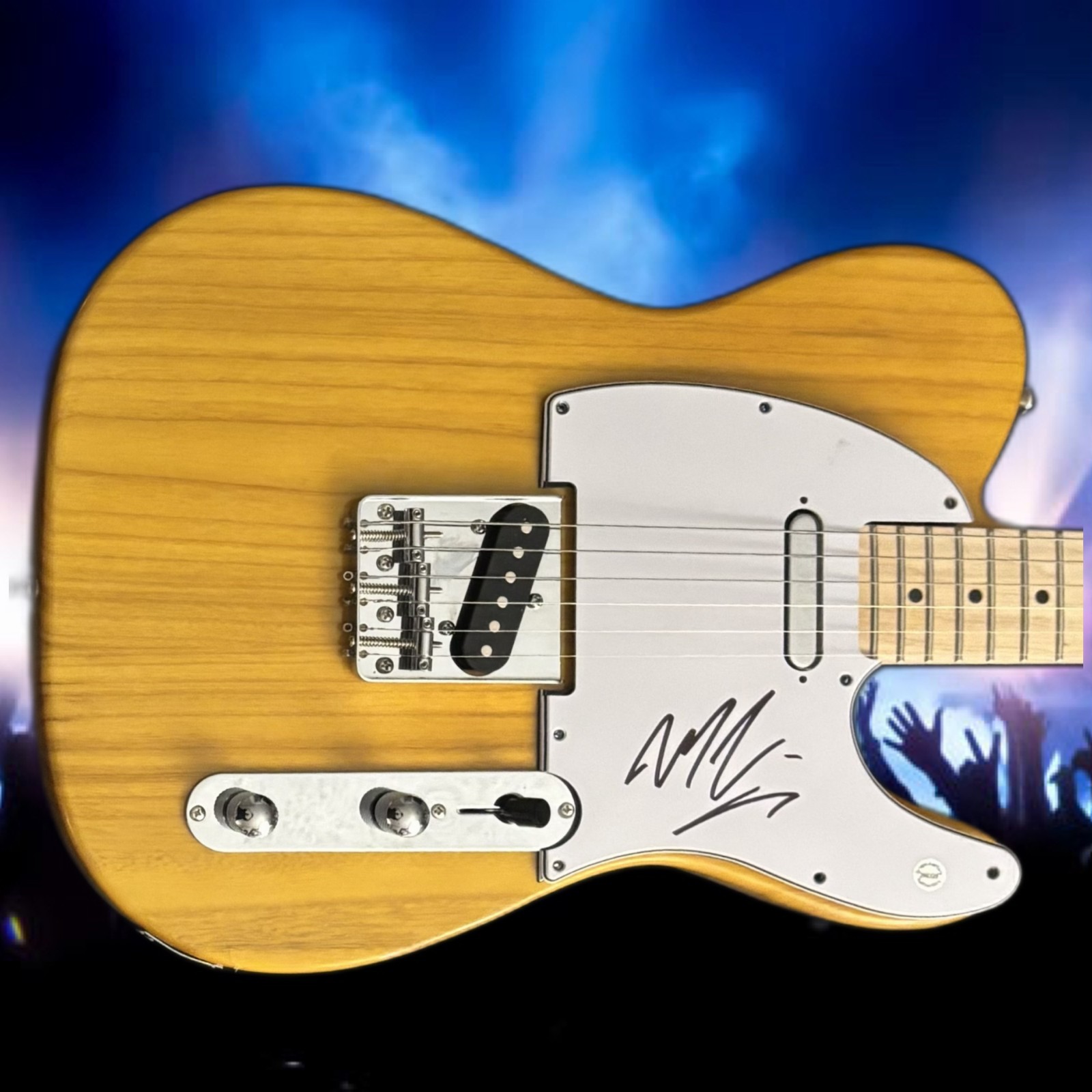 GFA Wildflowers & Wine Star  * MARCUS KING *  Signed Electric Guitar COA