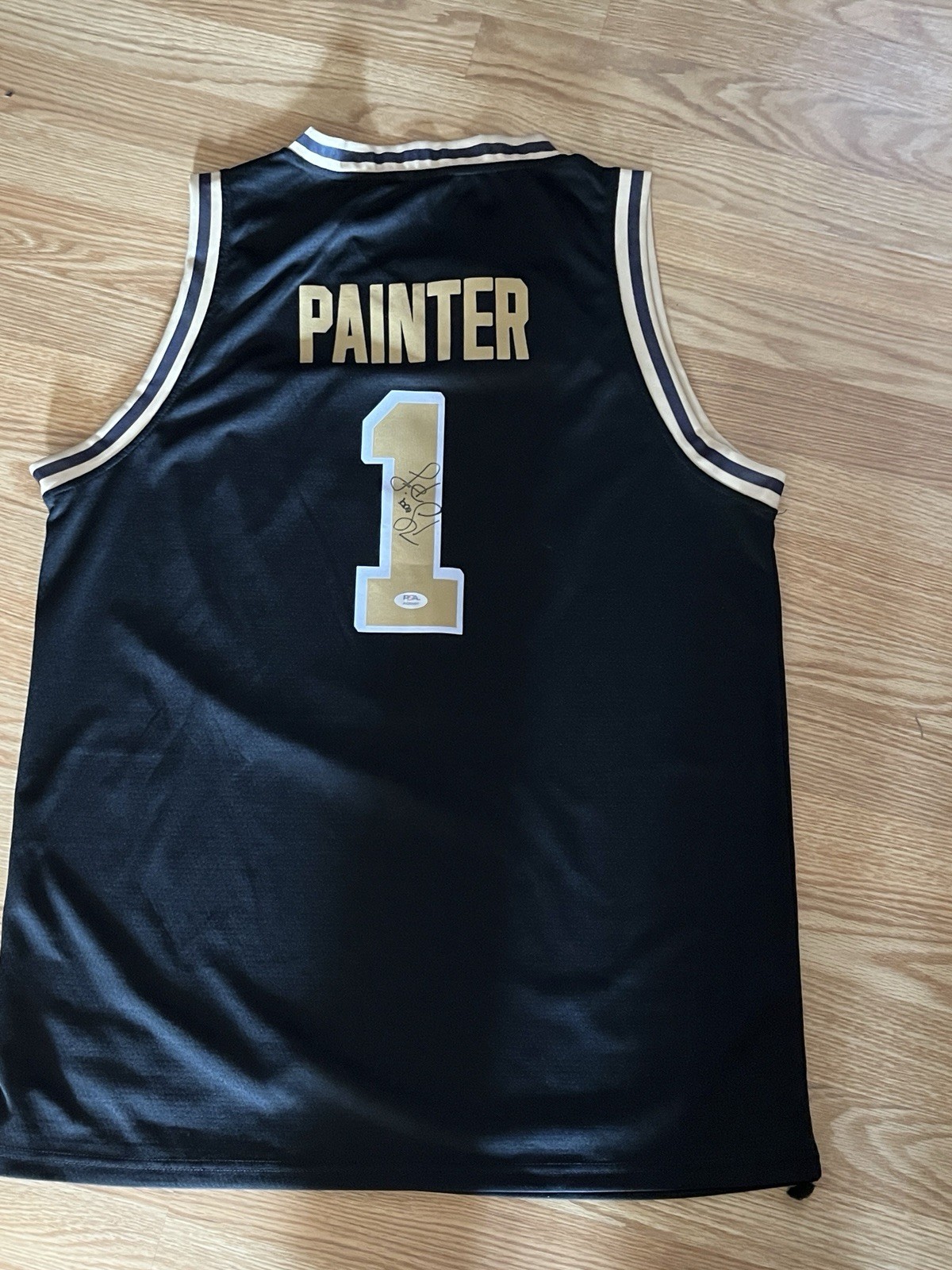 Purdue Boilermakers Matt Painter Signed Jersey PSA  Certified Basketball Coach