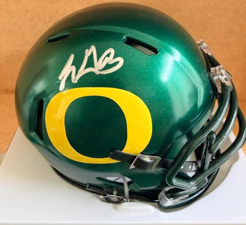 LEGARRETTE BLOUNT OREGON DUCKS  SPEED MINI HELMET JSA