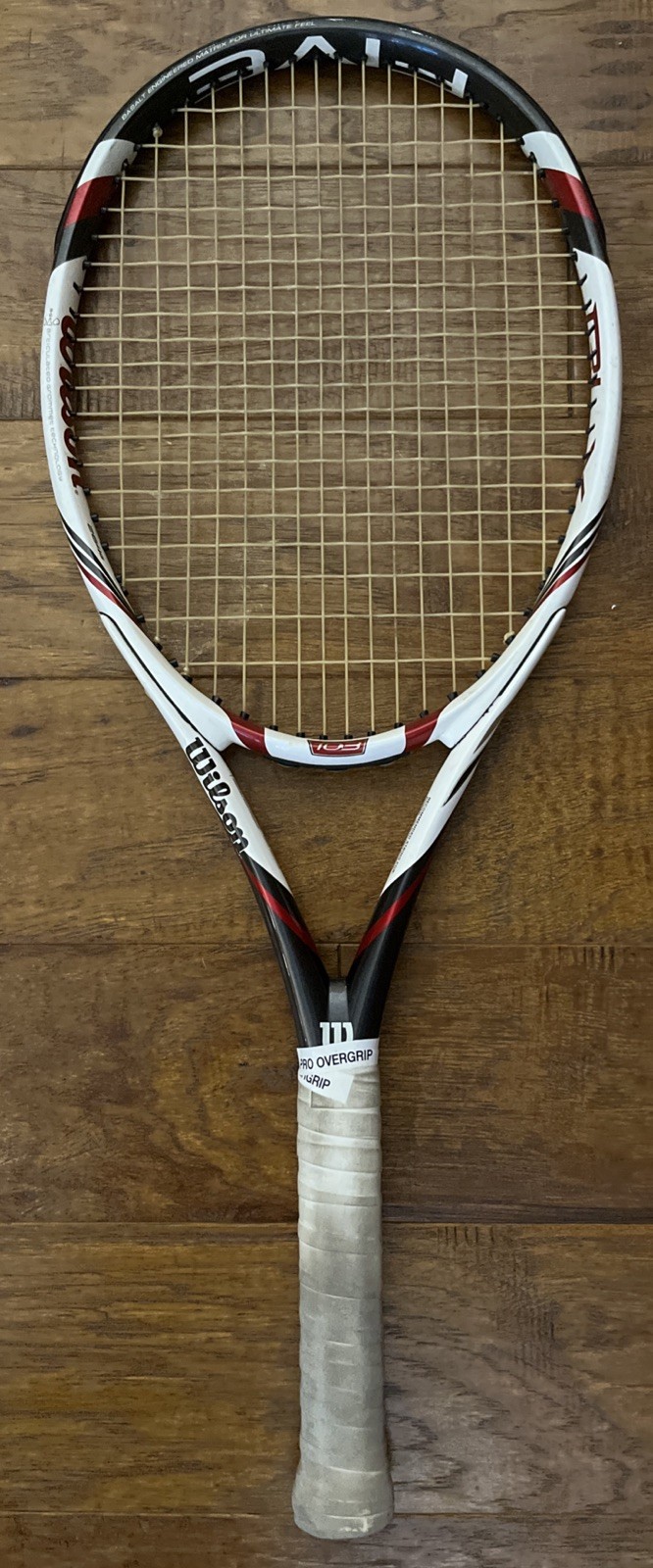Wilson Pro Staff Ninety Five #3 4 3/8 Amplifeel BLX Tennis Racquet Strung