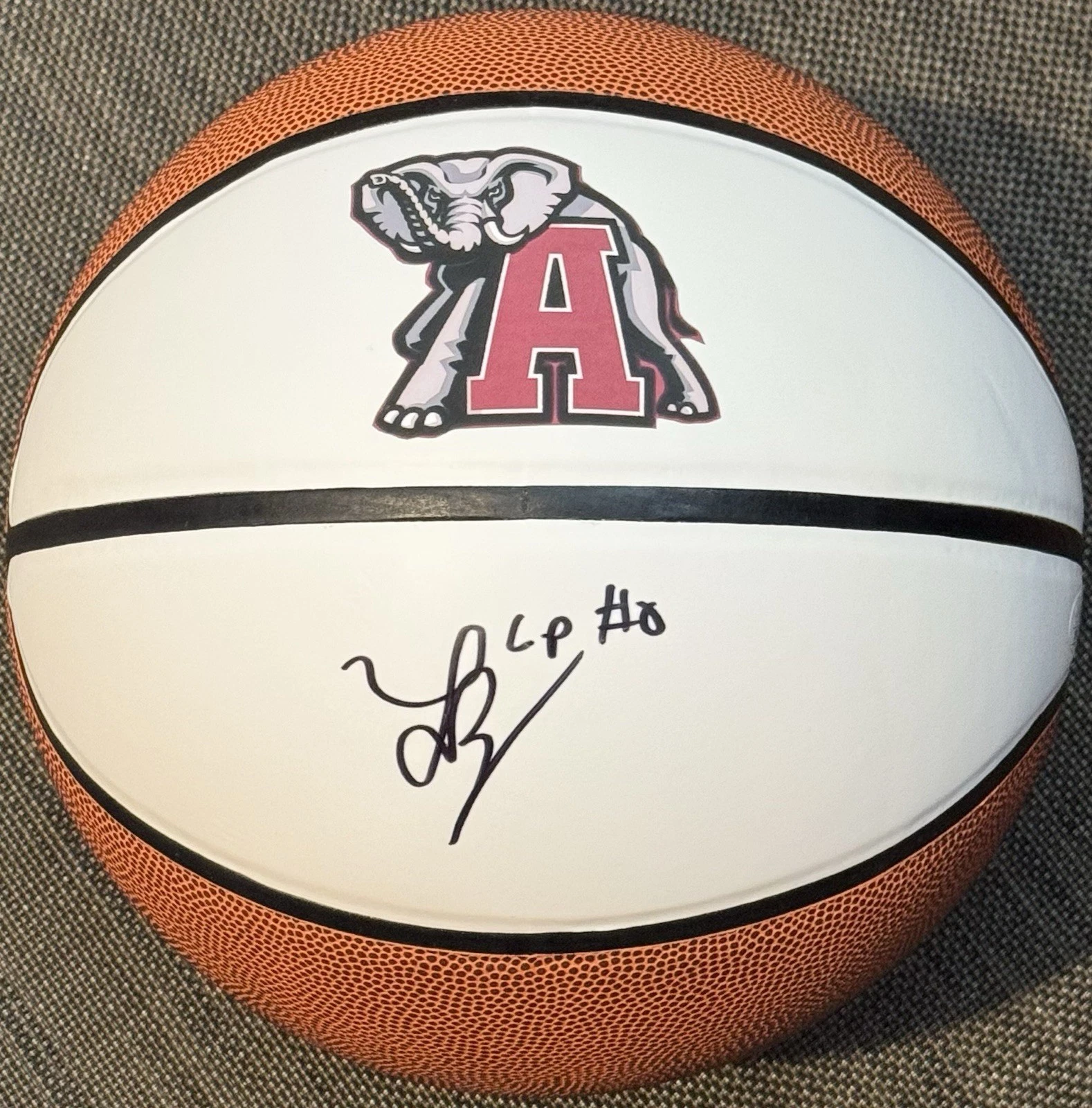 Labaron Philon Signed Autographed Alabama Crimson Tide Logo Basketball JSA COA