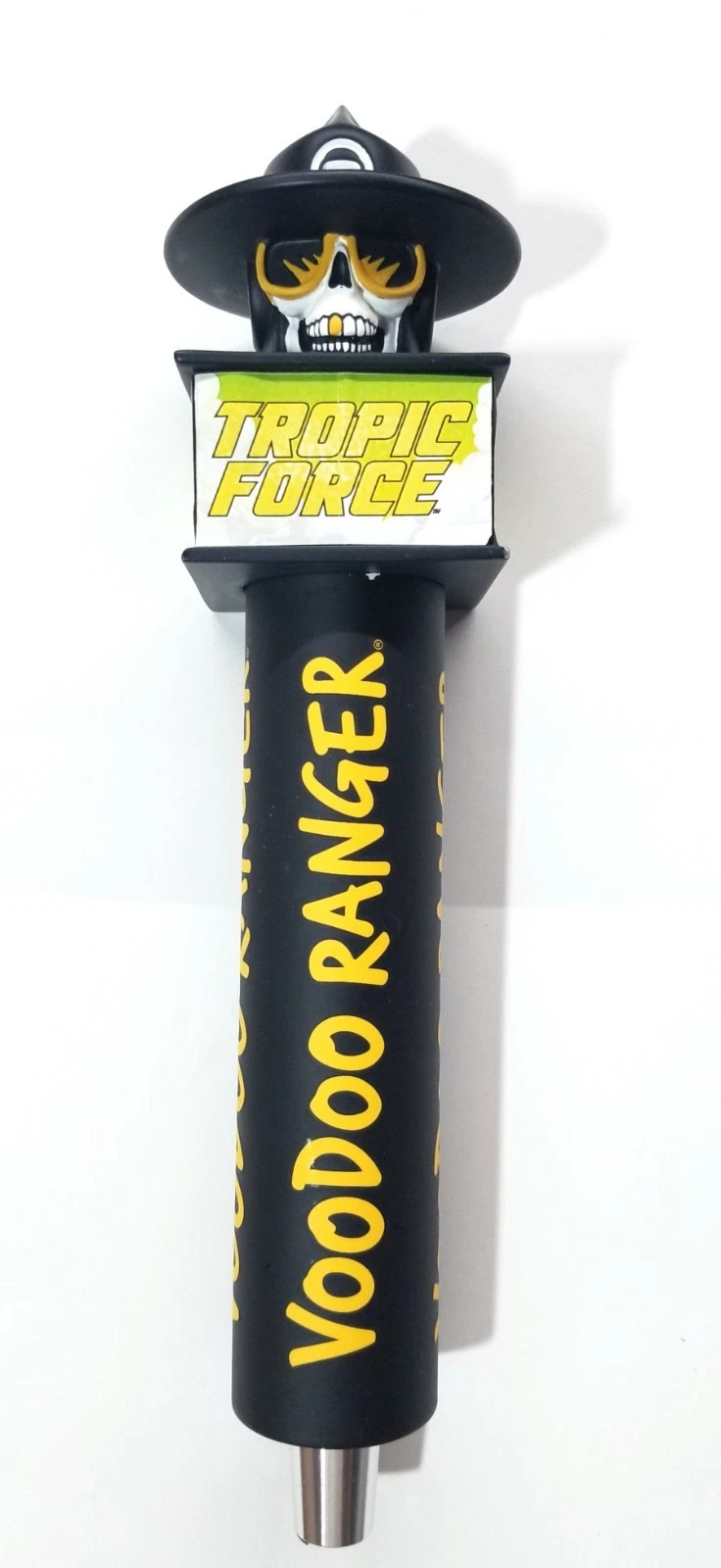 Official New Belgium Skull Voodoo Ranger Tropic Force IPA Beer Tap Handle Knob