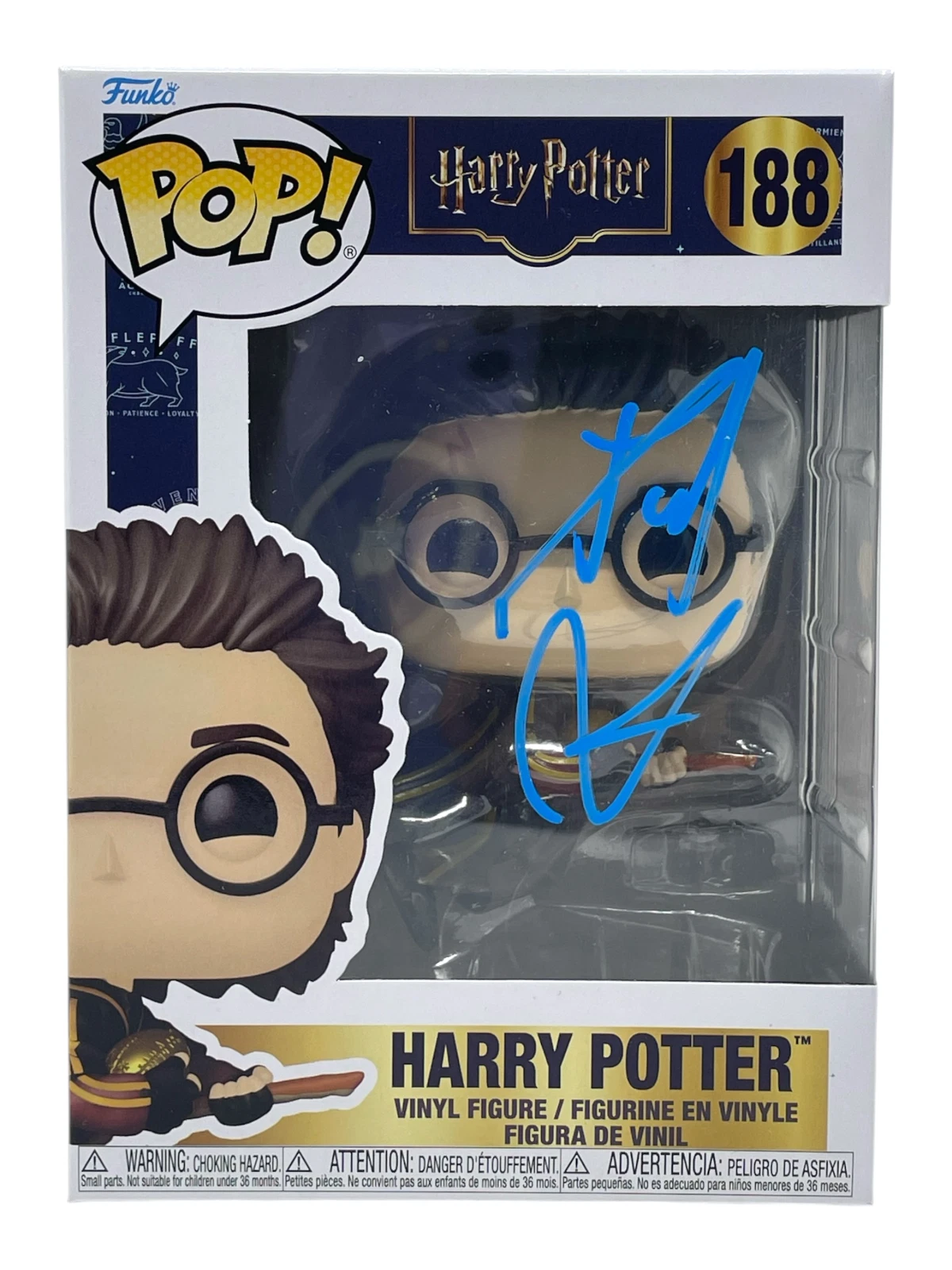 Pop 188 Daniel Radcliffe Signed Harry Potter Autograph Funko Pop #188 Figure ...