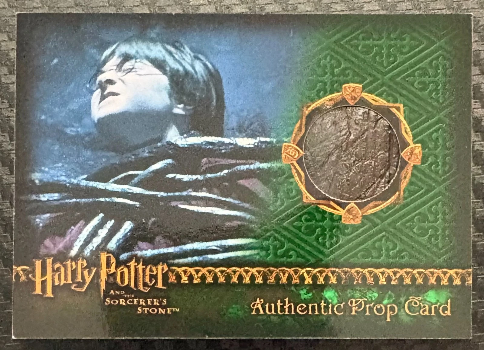 2005 Harry Potter and Sorcerer's Stone Artbox Prop Card Devil's Snare /100