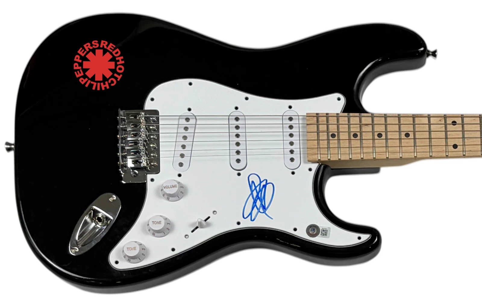 John Frusciante Signed Autograph Electric Guitar Red Hot Chili Peppers BAS COA