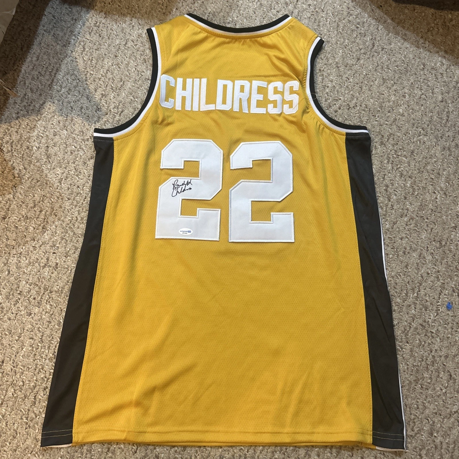 WAKE FOREST DEMON DEACONS- RANDOLPH CHILDRESS SIGNED AUTOGRAPH JERSEY ACOA COA