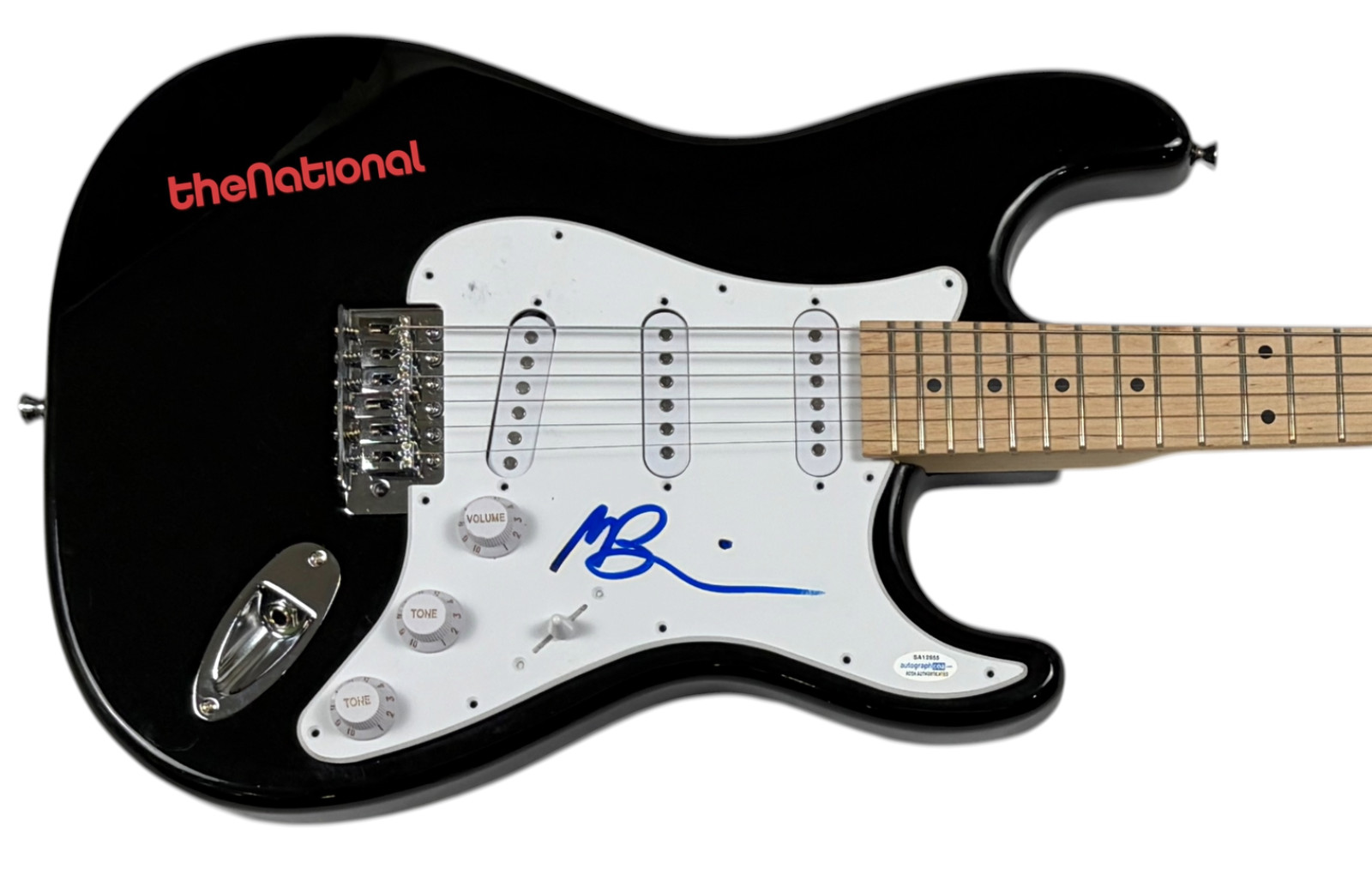 Matt Berninger The National Signed Autograph Electric Guitar Band Singer ACOA