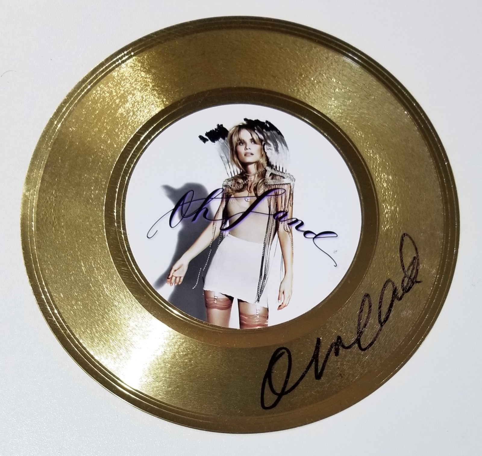 Oh Land REAL hand SIGNED 7