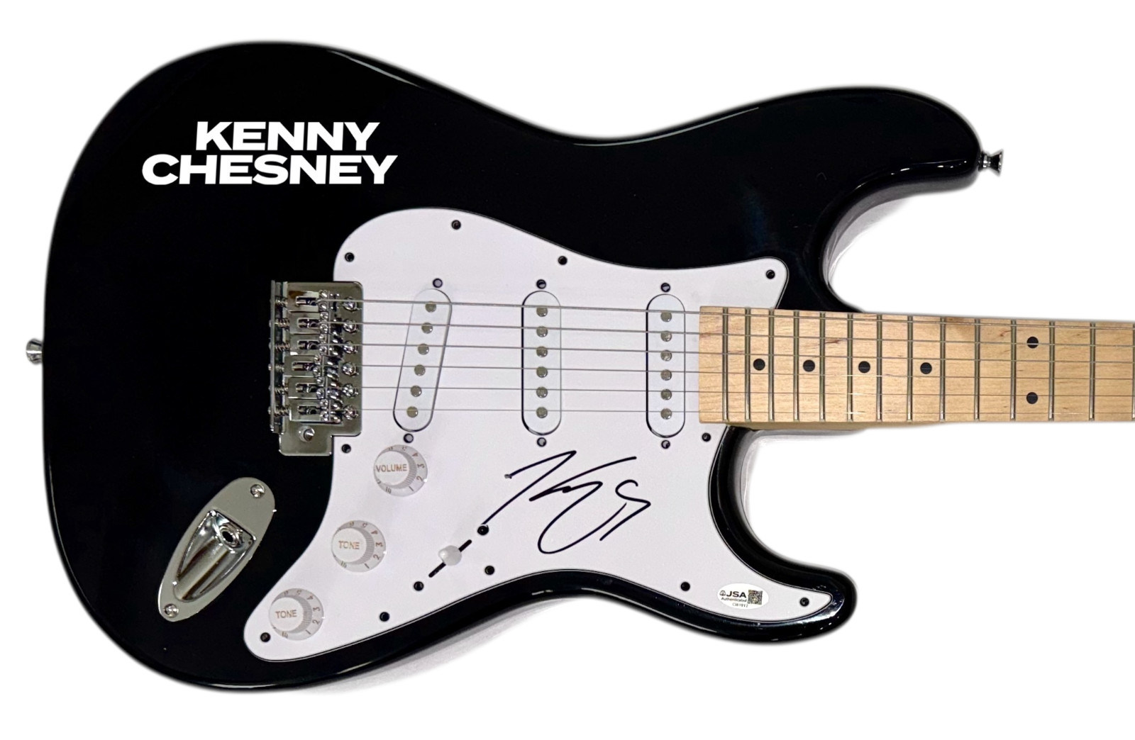 Kenny Chesney Signed Autograph Electric Guitar Country No Shoes Nation JSA COA