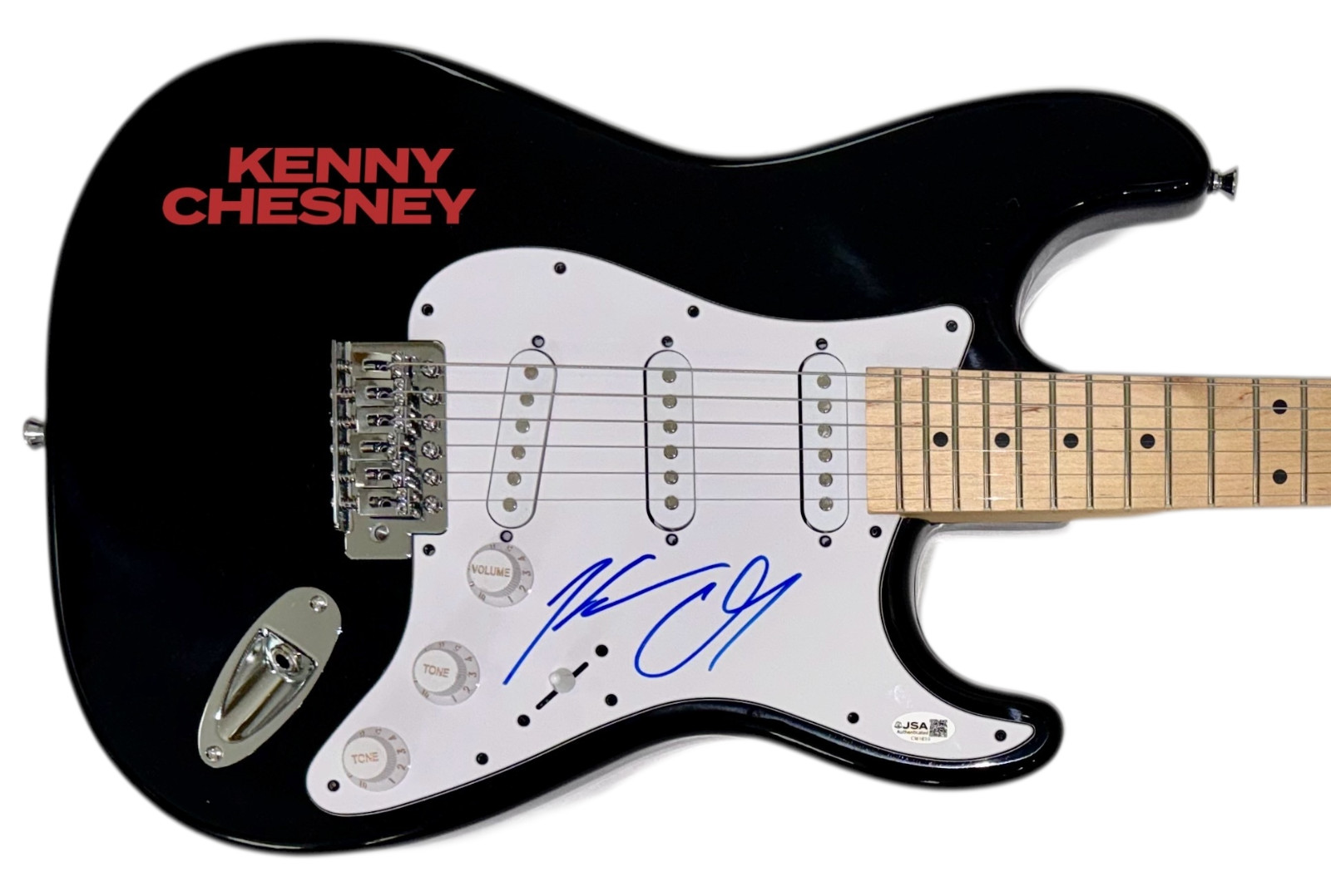 Kenny Chesney Signed Autograph Electric Guitar Country No Shoes Nation JSA COA