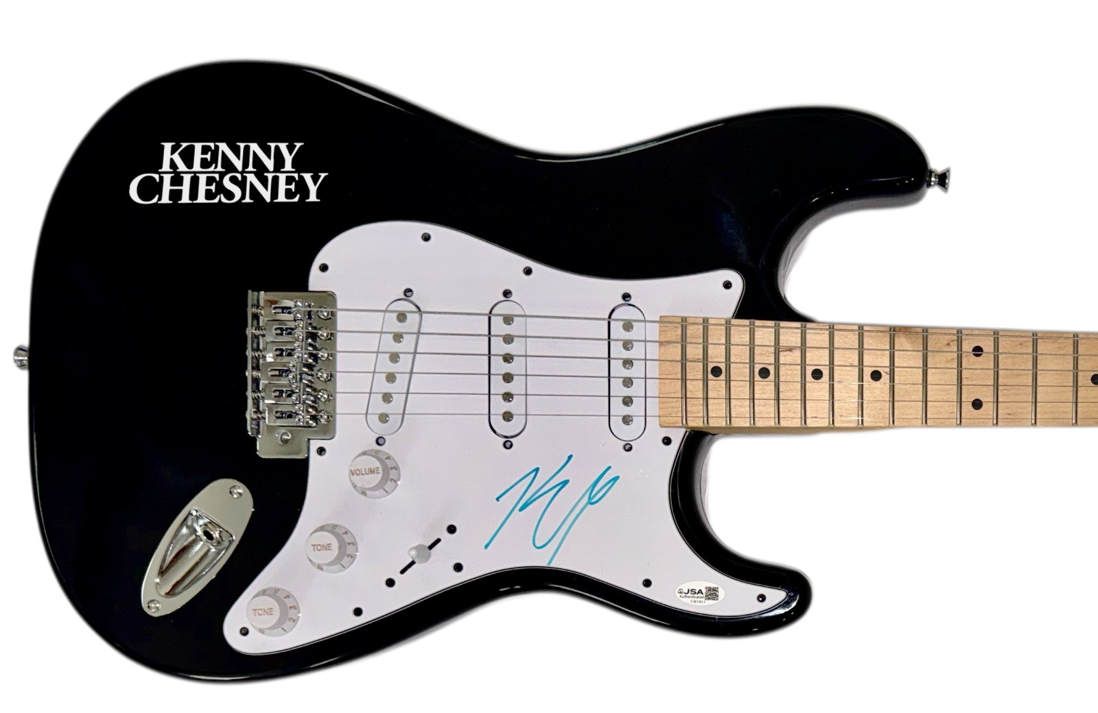Kenny Chesney Signed Autograph Electric Guitar Country No Shoes Nation JSA COA