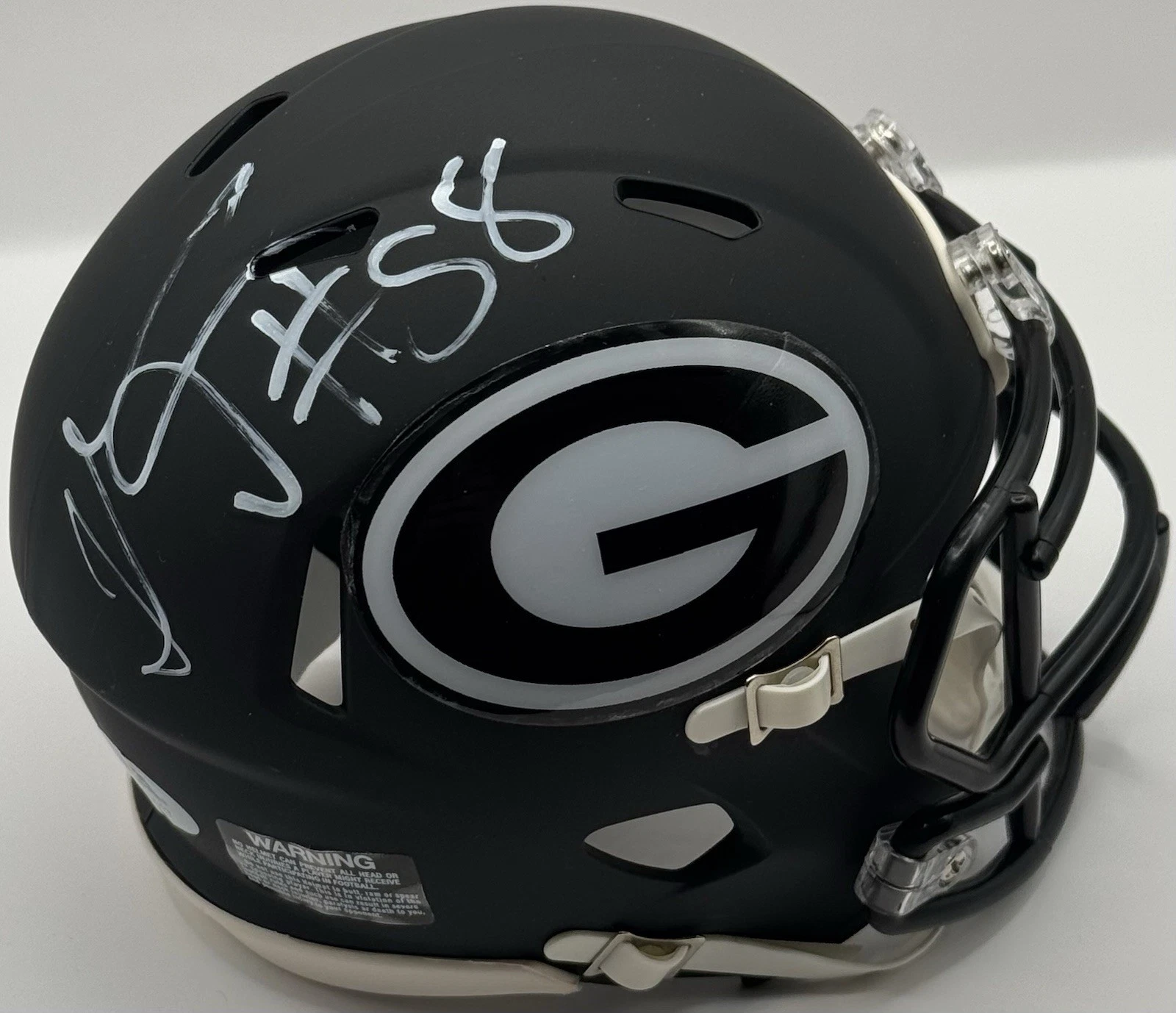 Thomas Davis Signed Autographed Georgia Bulldogs Mini Helmet PSA/DNA COA