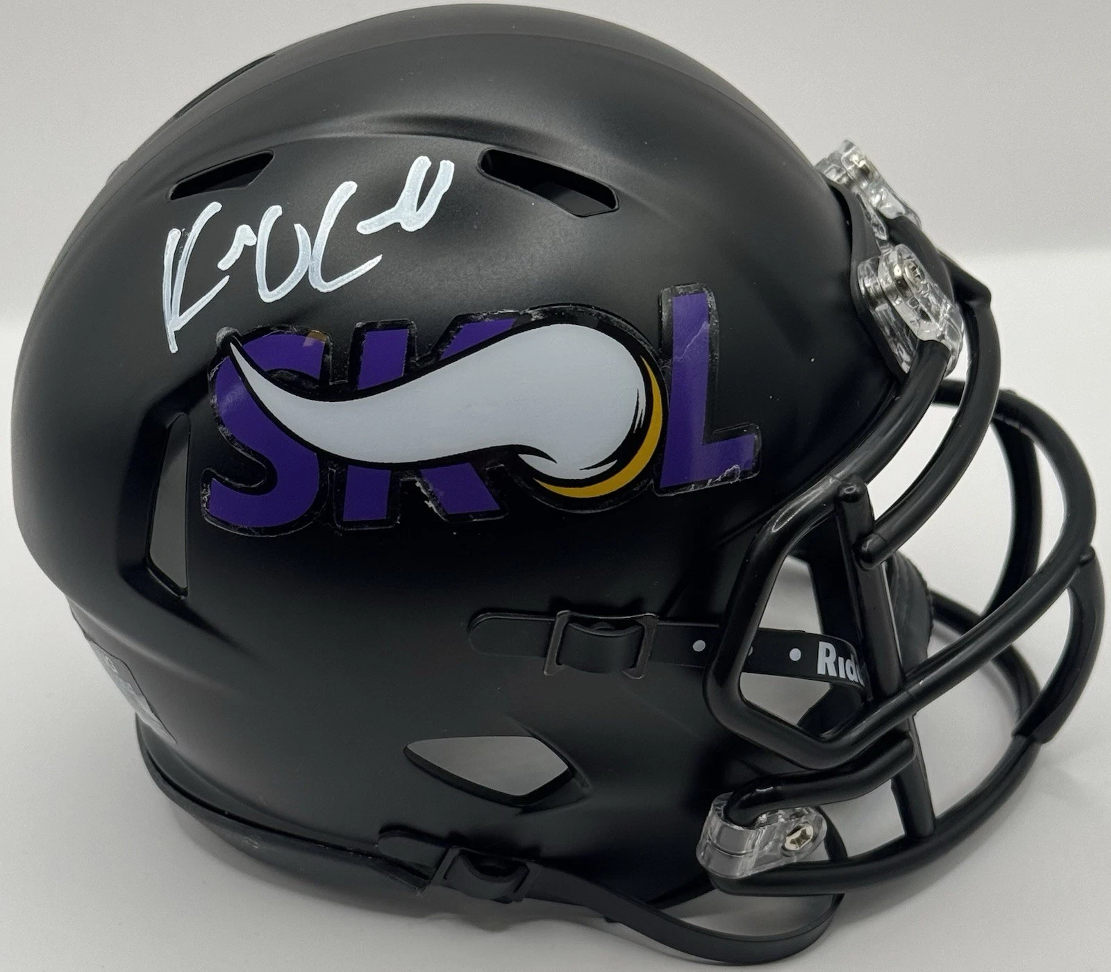 Kevin O’Connell Signed Autographed Minnesota Vikings Skol Mini Helmet PSA/DNA
