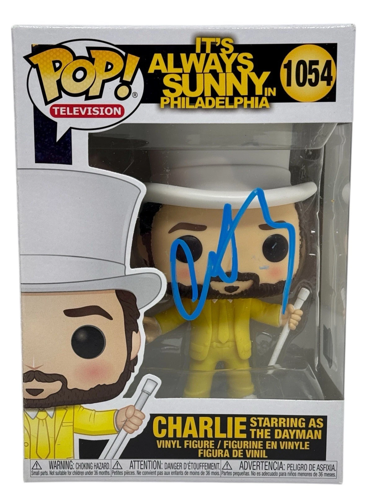 Charlie Day Signed It's Always Sunny in Philadelphia Funko Pop Dayman Beckett