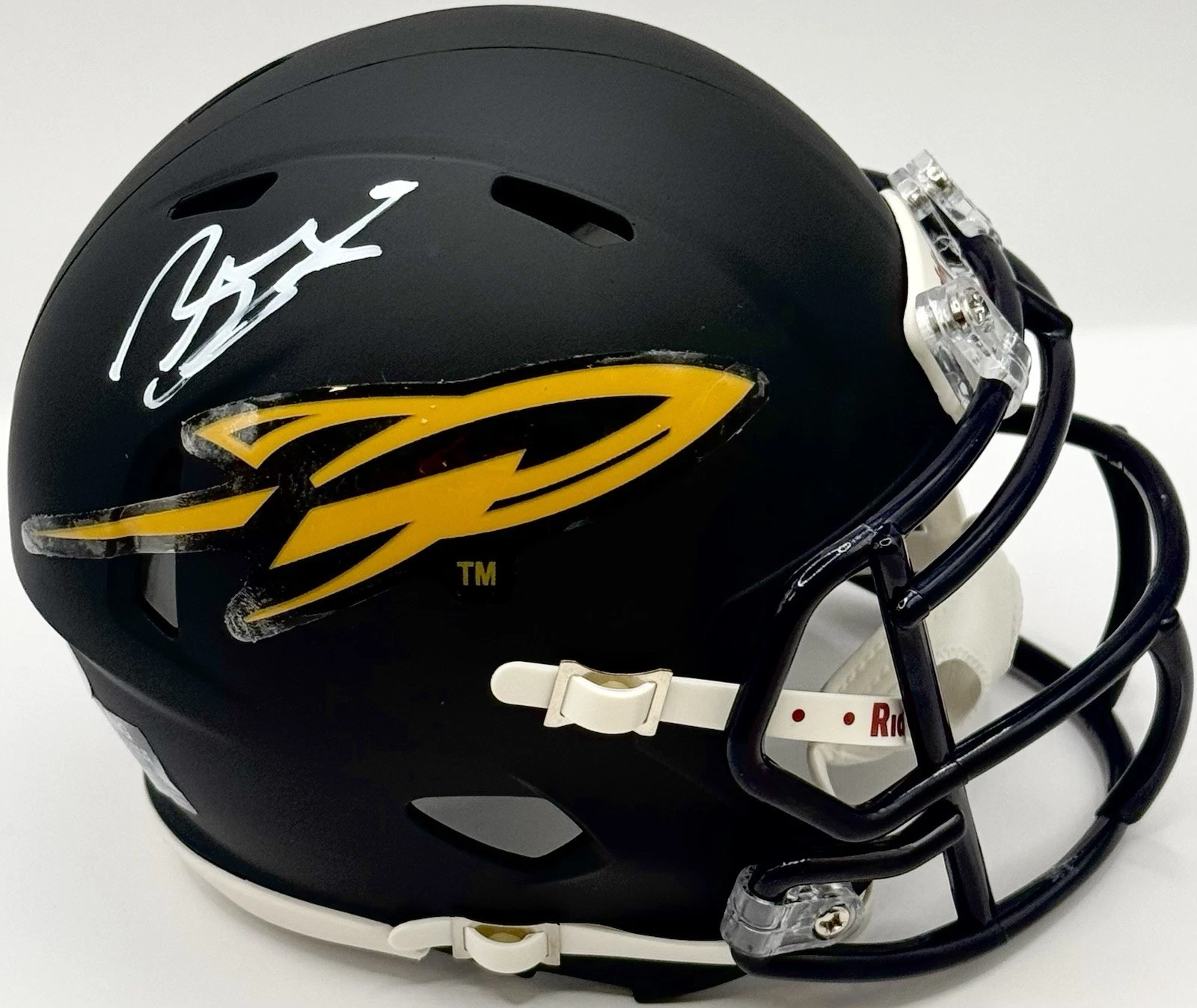Bruce Gradkowski Signed Autographed Toledo Rockets Mini Helmet PSA/DNA COA