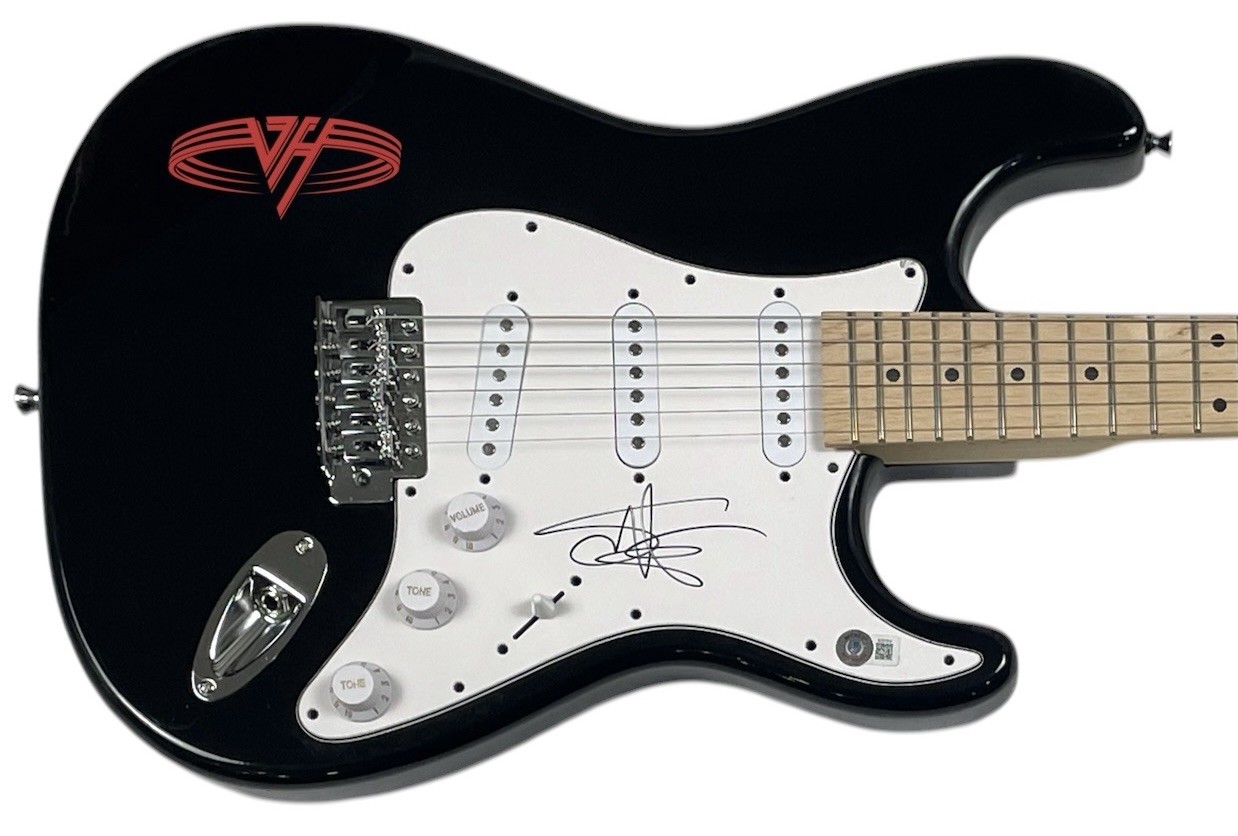 Sammy Hagar Signed Autograph Electric Guitar Van Halen Singer Beckett COA