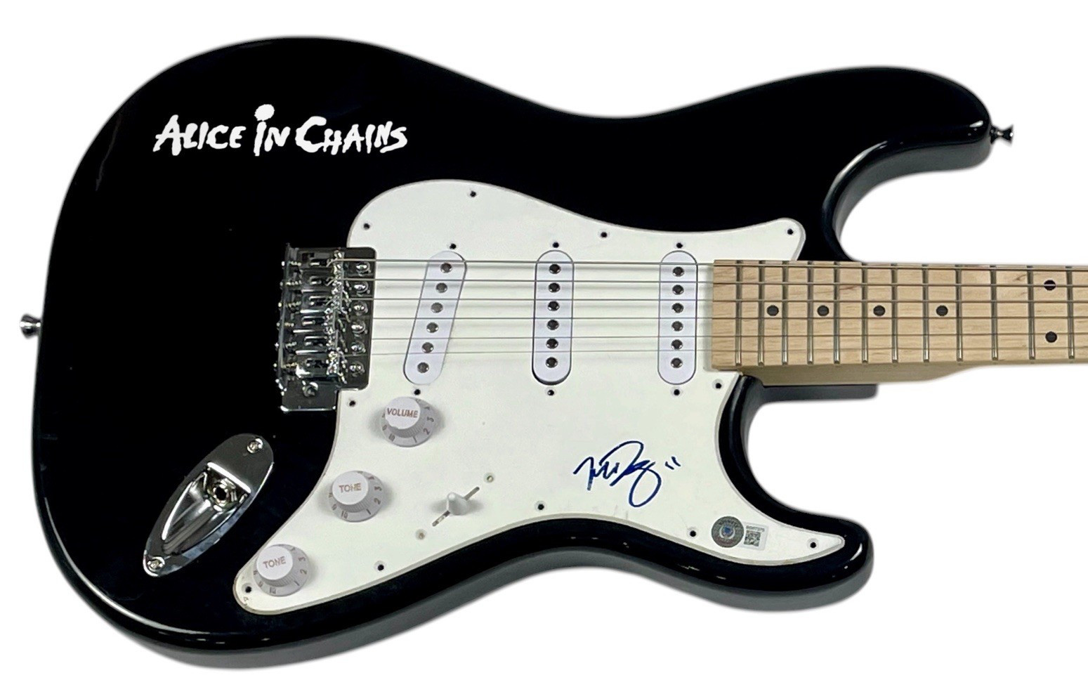 Mike Inez Alice In Chains Signed Autograph Electric Guitar Ozzy Guitarist BAS