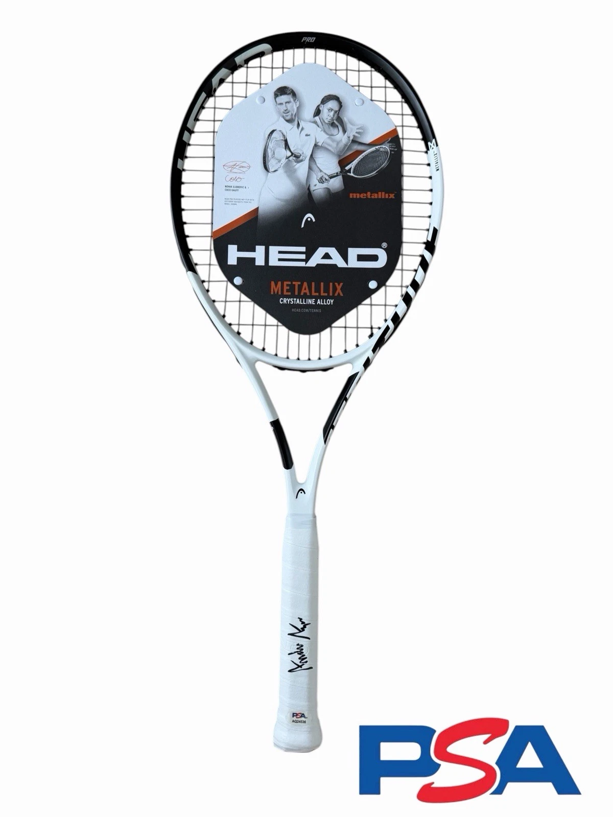 Andre Agassi Signed Head Pro Tennis Racket Racquet PSA AUTO Grand Slam Champion