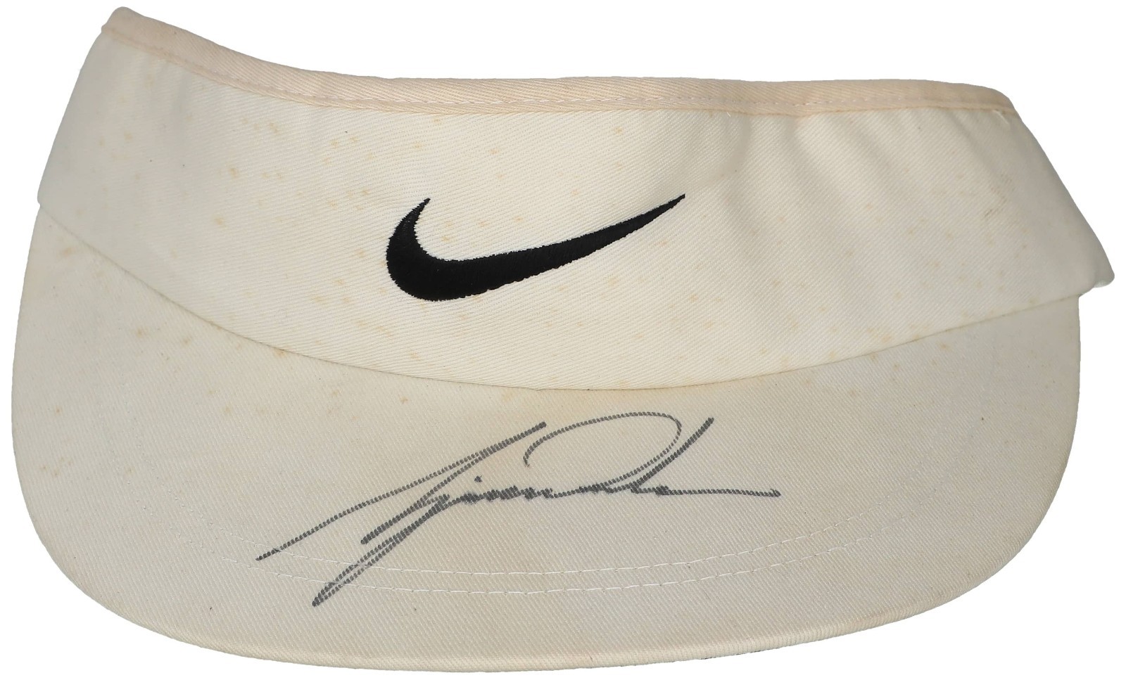 Tiger Woods Vintage Playing-Era Signed NIKE Visor Beckett BAS LOA