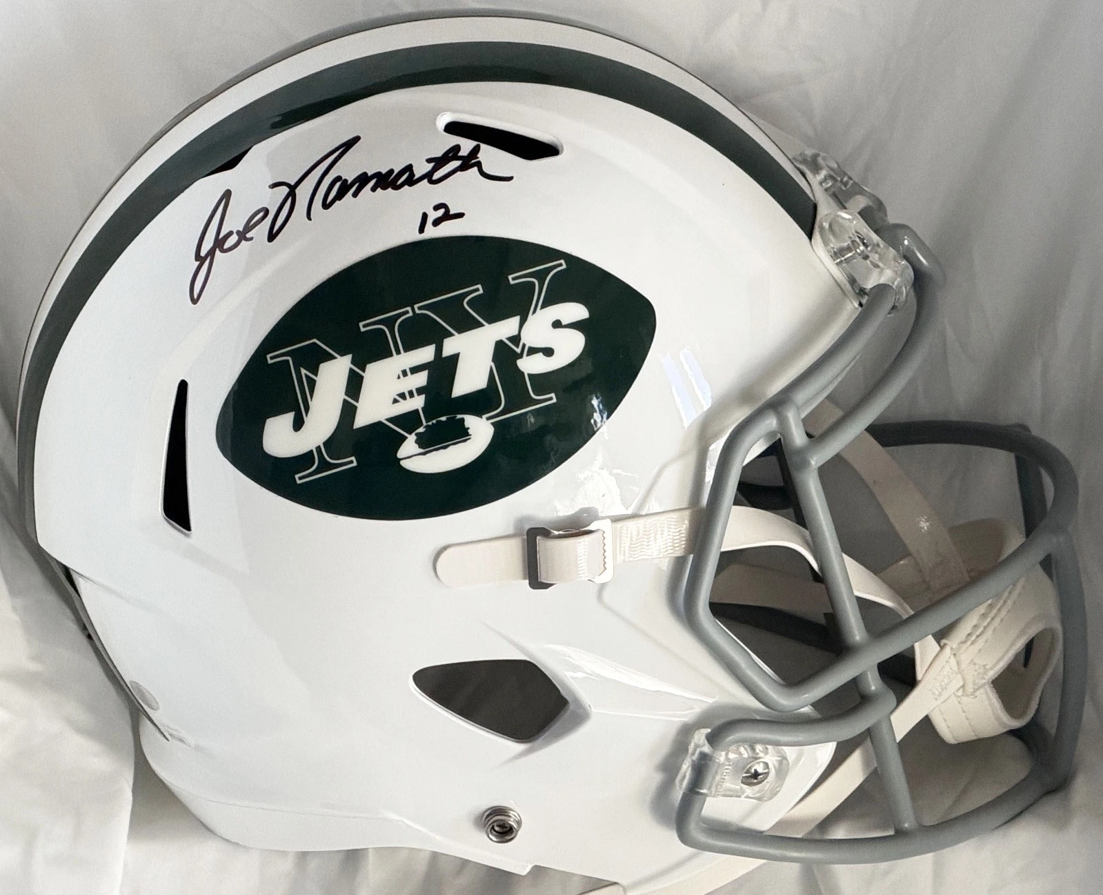 Joe Namath Signed Authentic New York Jets Speed Full Size Helmet JSA WIT711027