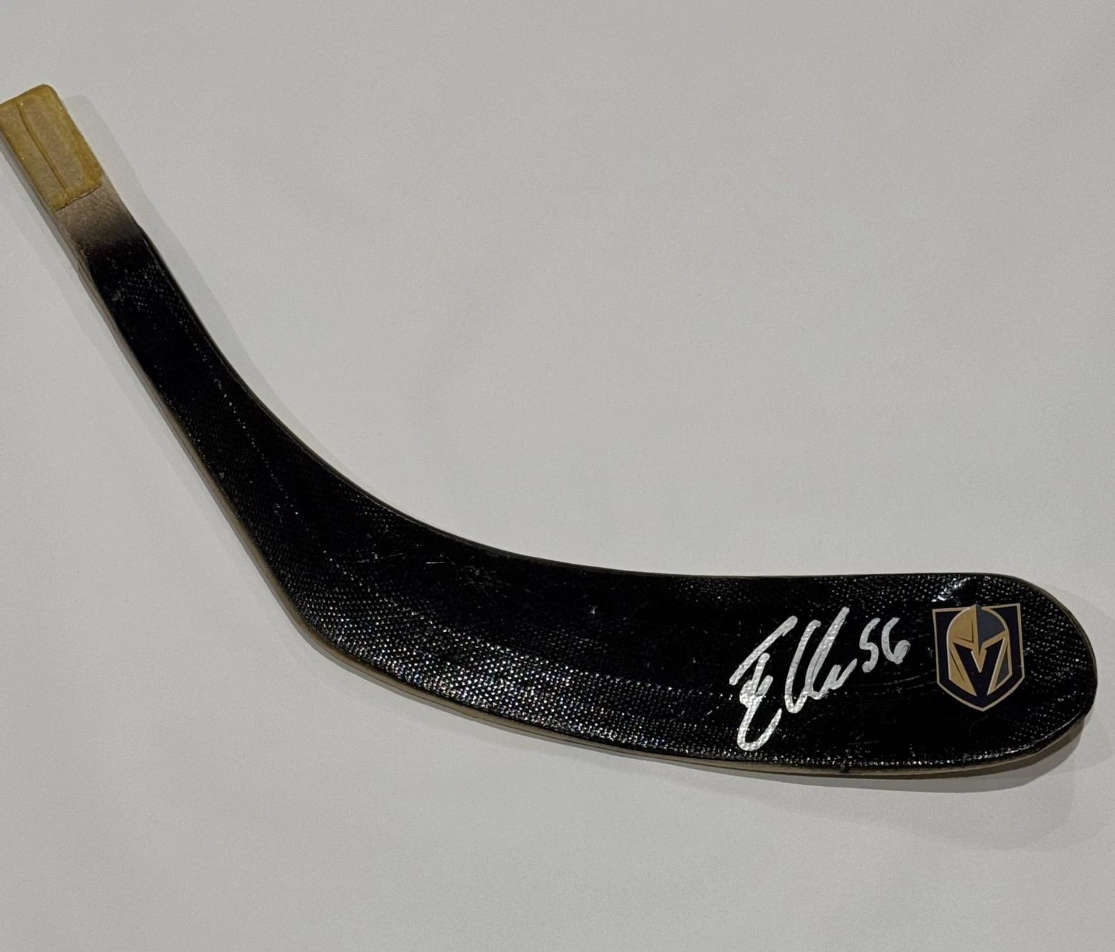 ERIK HAULA SIGNED STICK BLADE LAS VEGAS GOLDEN KNIGHTS JSA COA